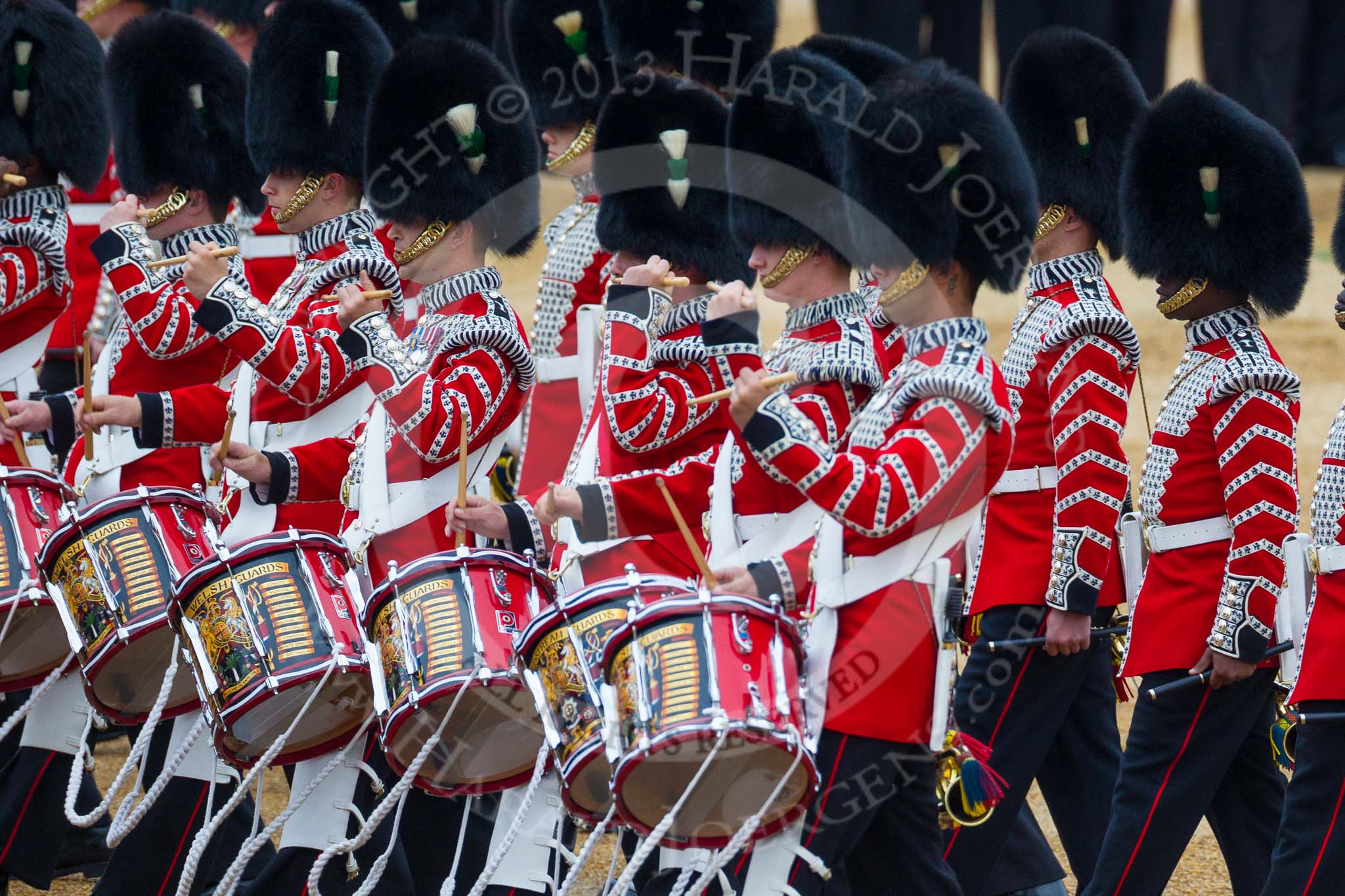 Trooping the Colour 2015. Image #404, 13 June 2015 11:24 Horse Guards Parade, London, UK