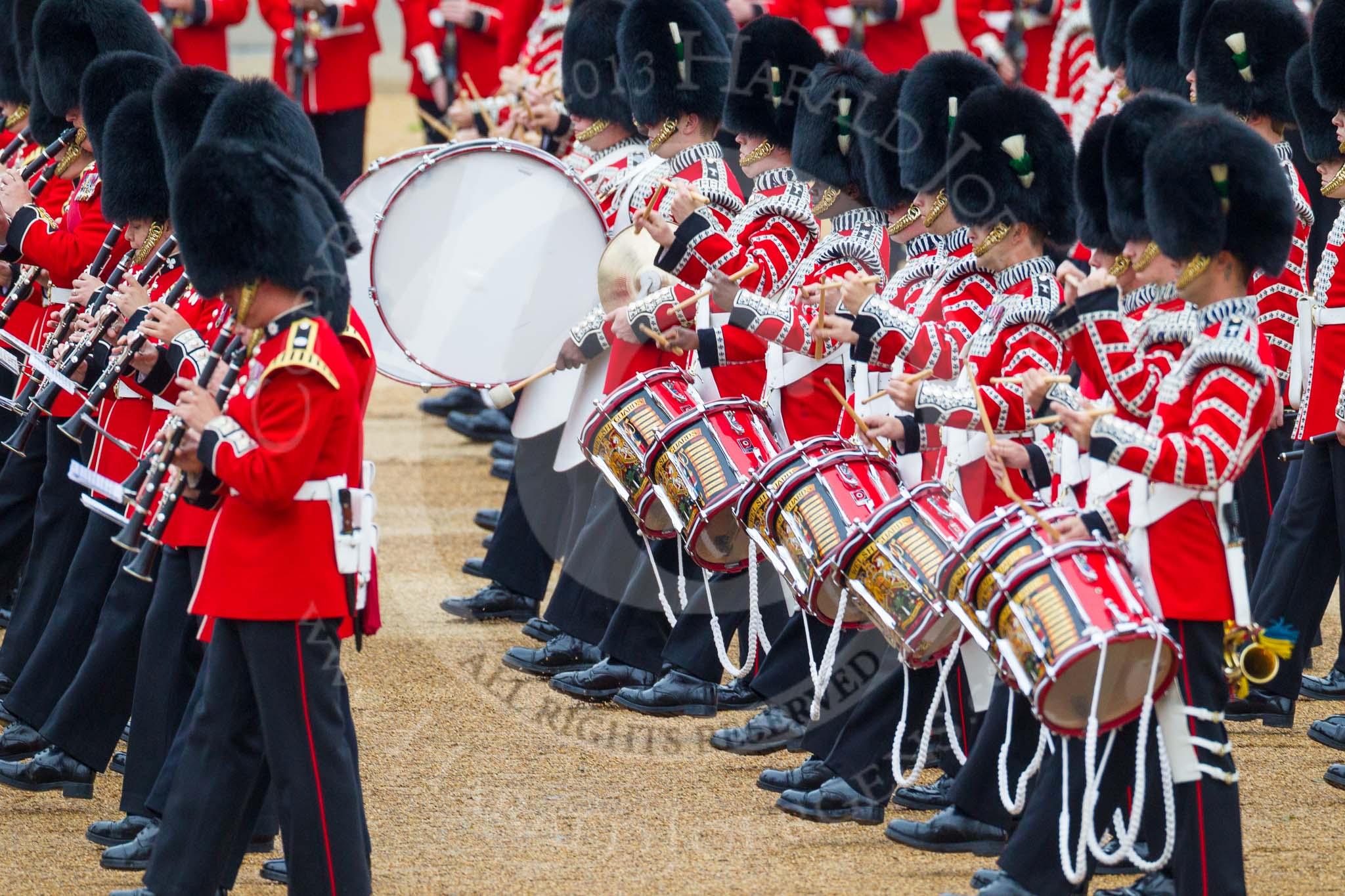 Trooping the Colour 2015. Image #405, 13 June 2015 11:25 Horse Guards Parade, London, UK