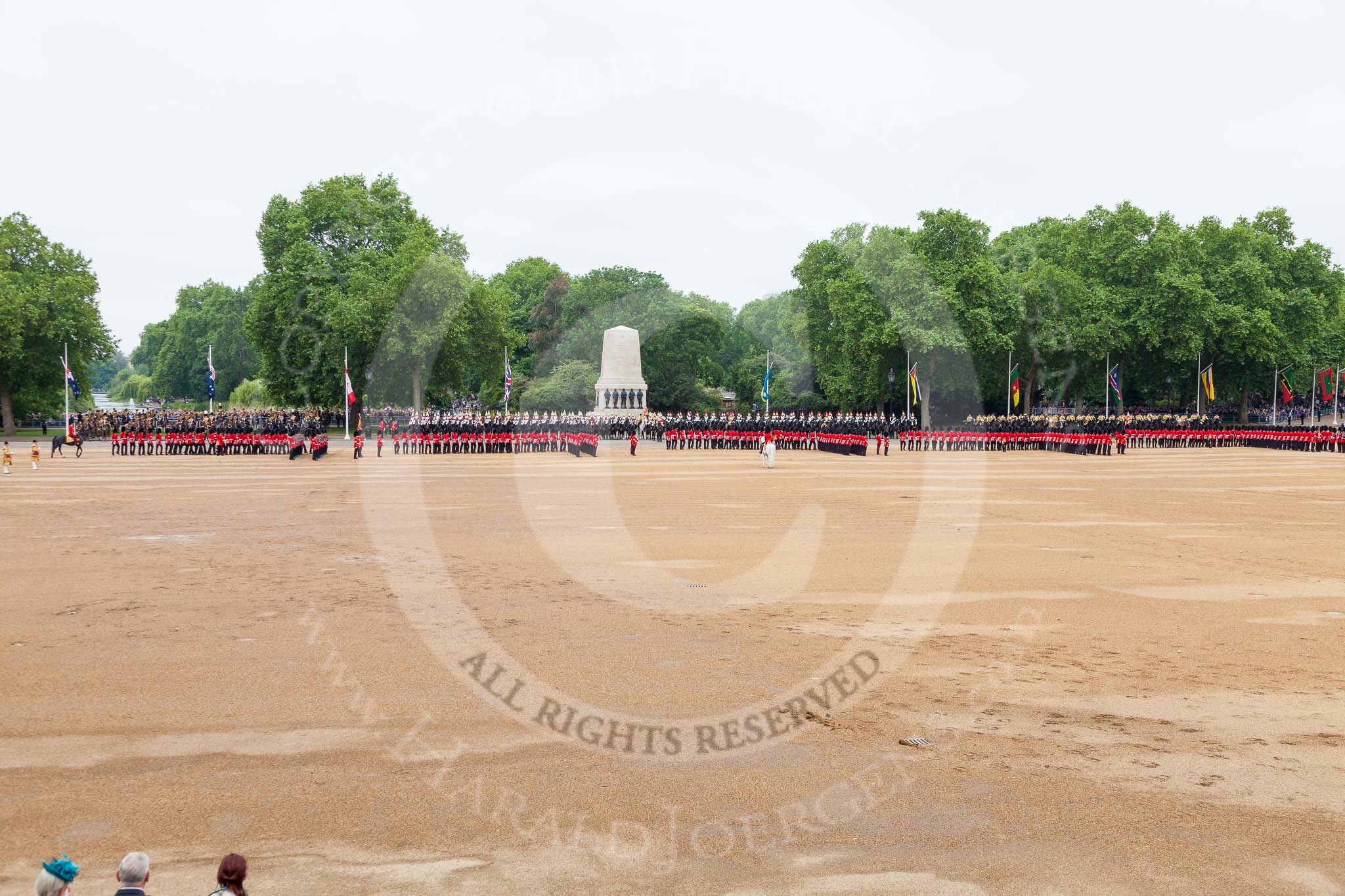 Trooping the Colour 2015. Image #417, 13 June 2015 11:29 Horse Guards Parade, London, UK