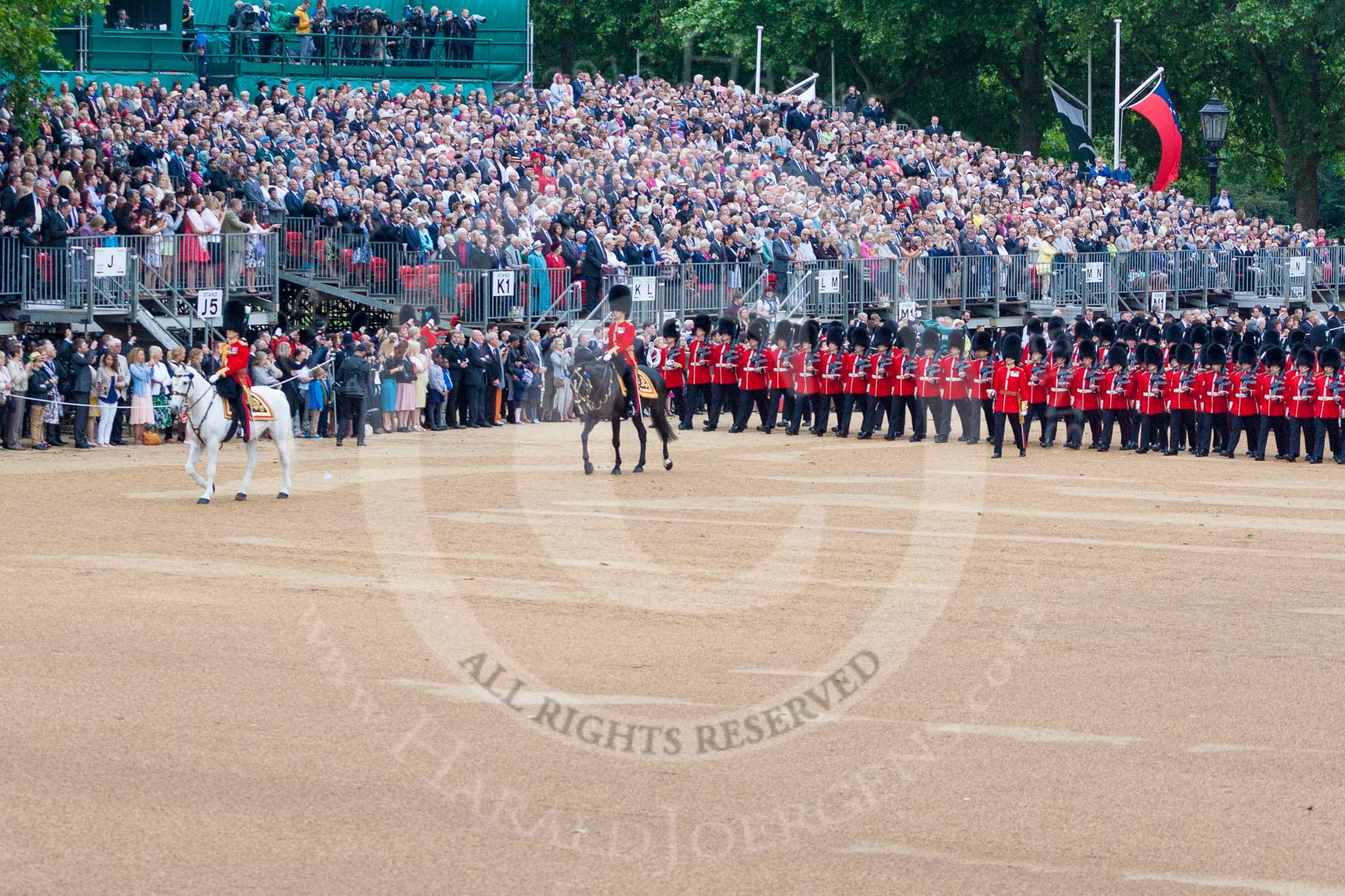 Trooping the Colour 2015. Image #431, 13 June 2015 11:32 Horse Guards Parade, London, UK