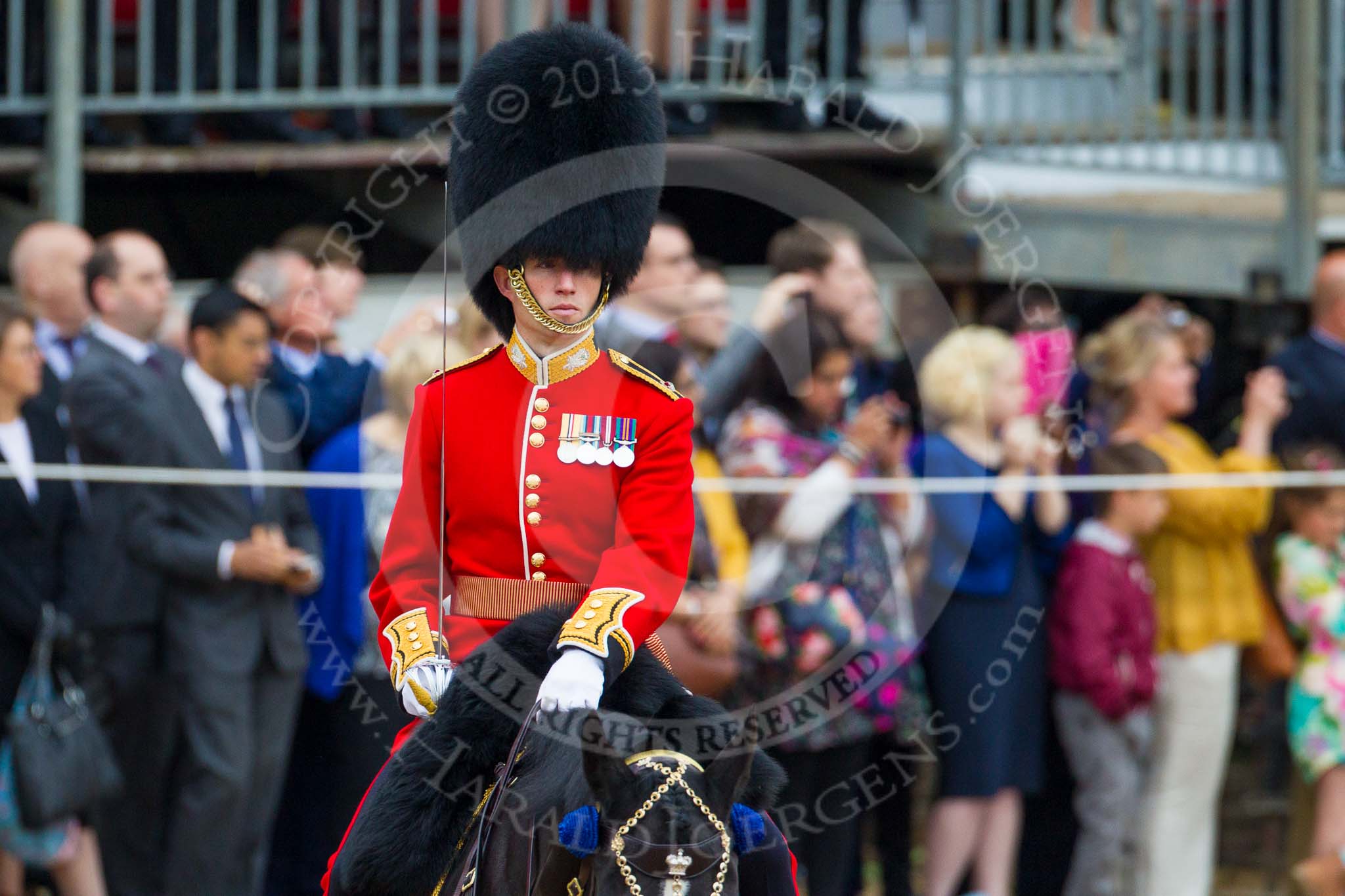 Trooping the Colour 2015. Image #434, 13 June 2015 11:33 Horse Guards Parade, London, UK