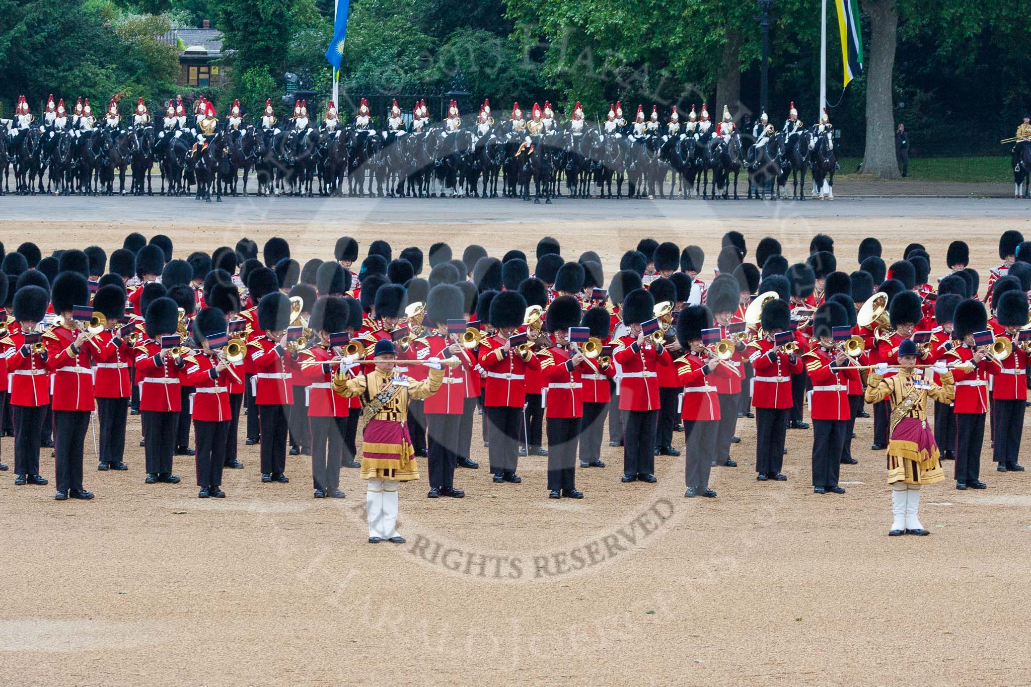 Trooping the Colour 2015. Image #481, 13 June 2015 11:40 Horse Guards Parade, London, UK