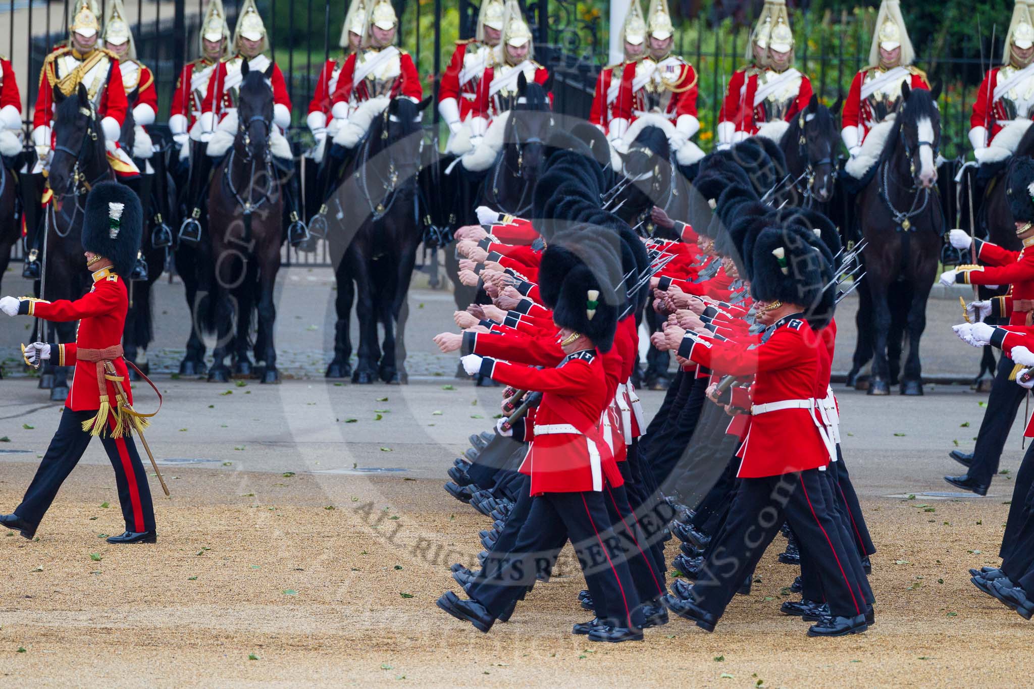 Trooping the Colour 2015. Image #491, 13 June 2015 11:41 Horse Guards Parade, London, UK