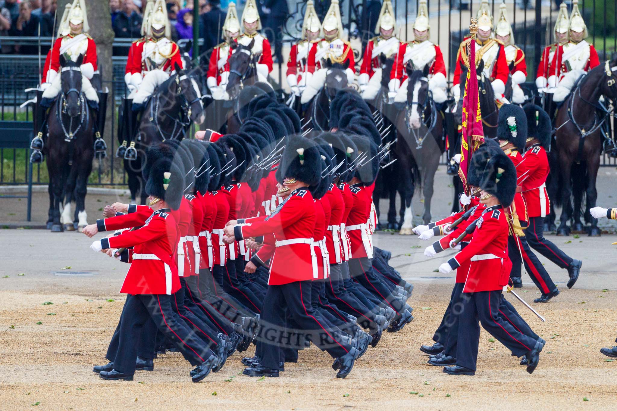 Trooping the Colour 2015. Image #493, 13 June 2015 11:41 Horse Guards Parade, London, UK