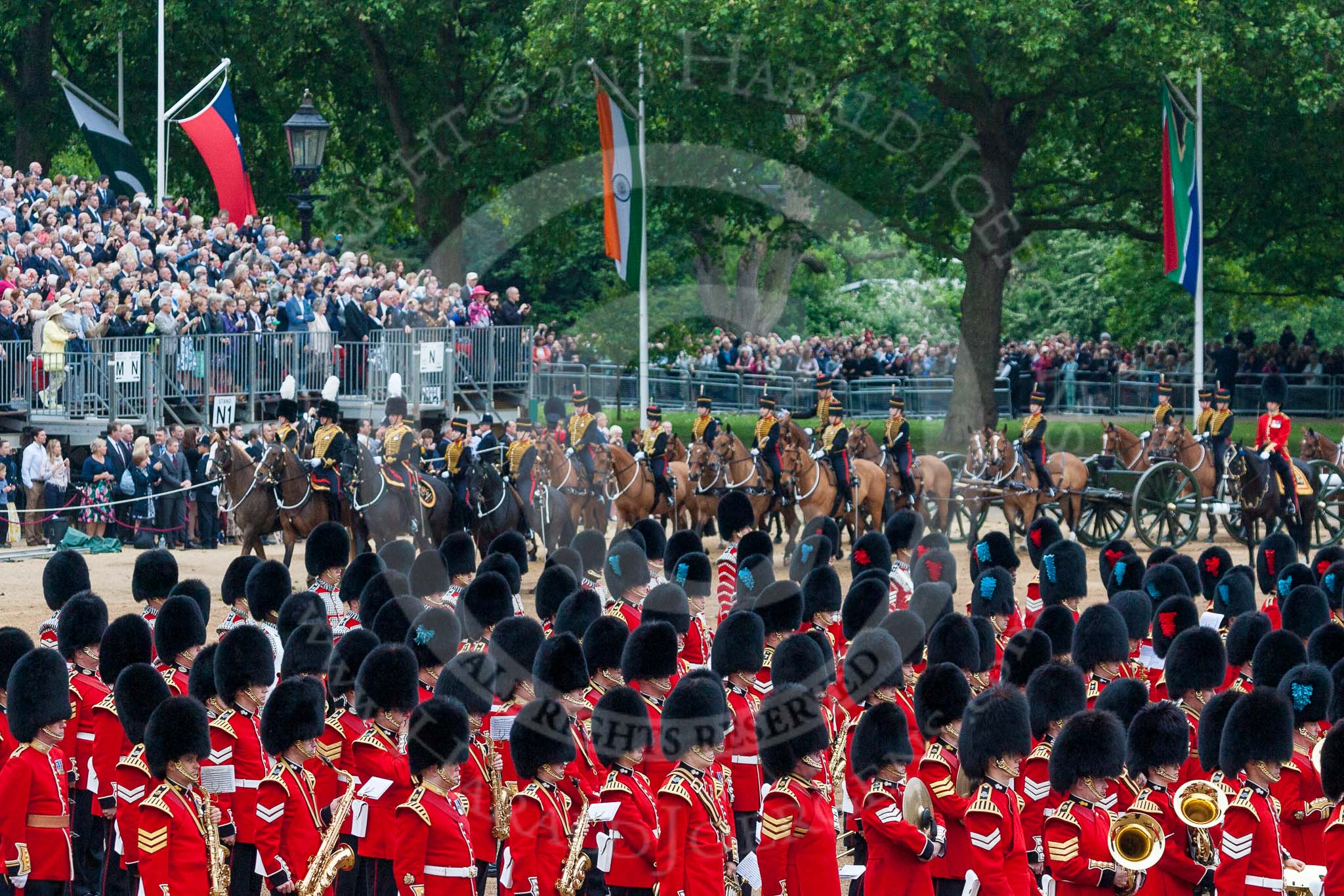 Trooping the Colour 2015. Image #524, 13 June 2015 11:52 Horse Guards Parade, London, UK