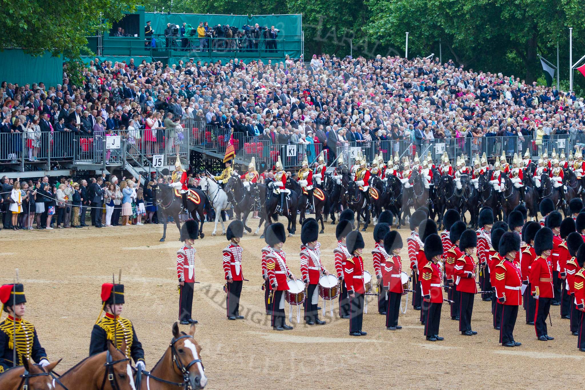 Trooping the Colour 2015. Image #536, 13 June 2015 11:53 Horse Guards Parade, London, UK