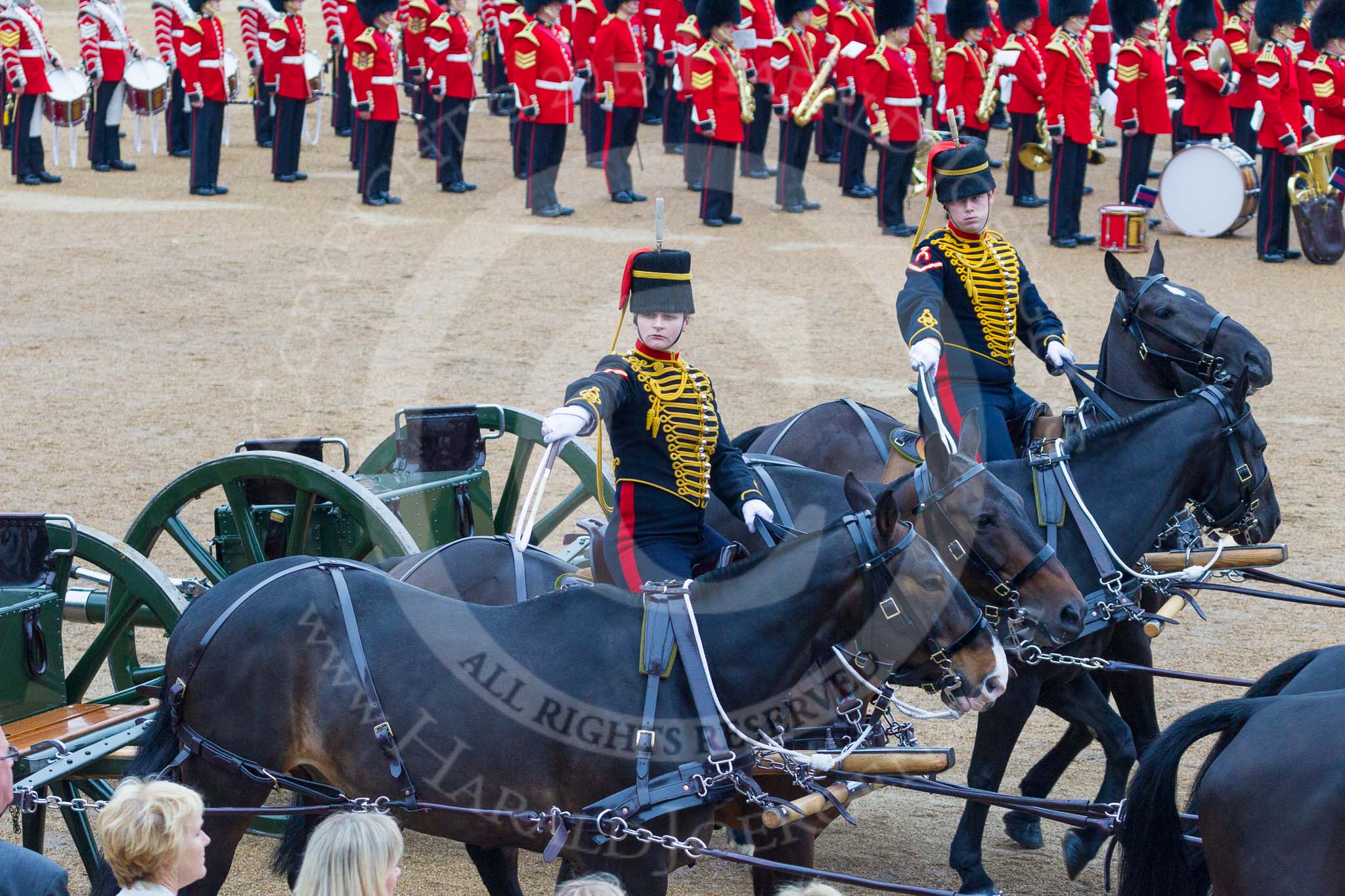 Trooping the Colour 2015. Image #546, 13 June 2015 11:53 Horse Guards Parade, London, UK