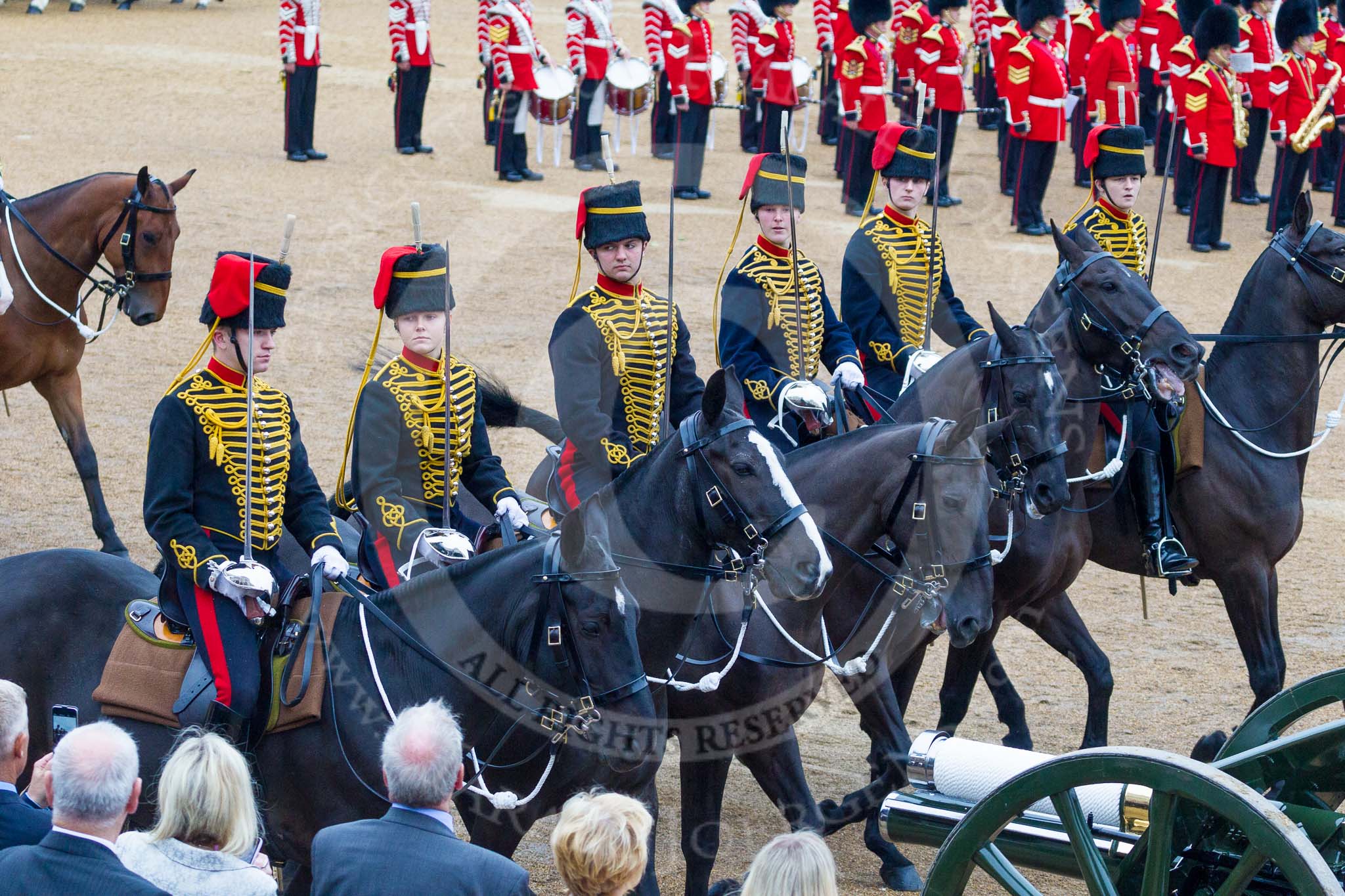 Trooping the Colour 2015. Image #547, 13 June 2015 11:53 Horse Guards Parade, London, UK