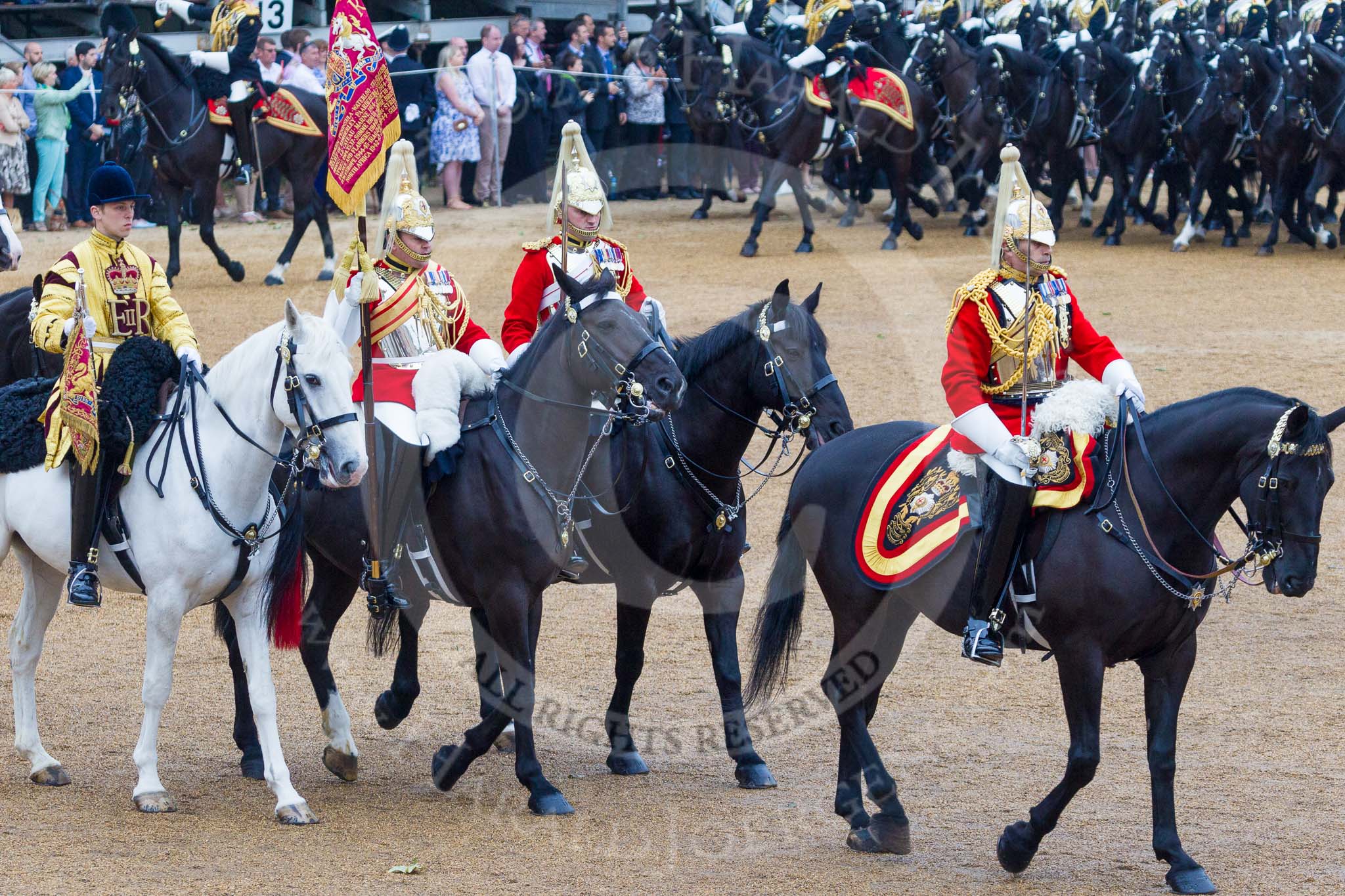 Trooping the Colour 2015. Image #550, 13 June 2015 11:54 Horse Guards Parade, London, UK