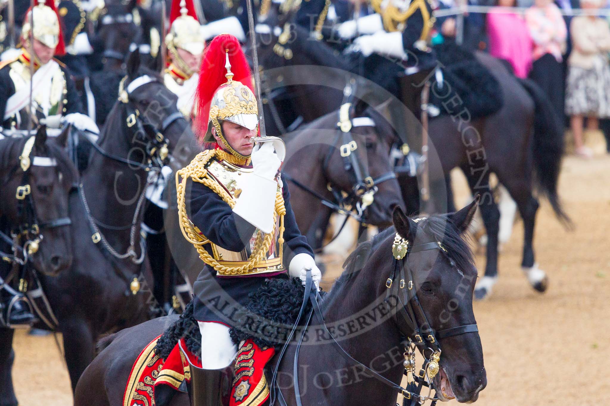 Trooping the Colour 2015. Image #561, 13 June 2015 11:54 Horse Guards Parade, London, UK