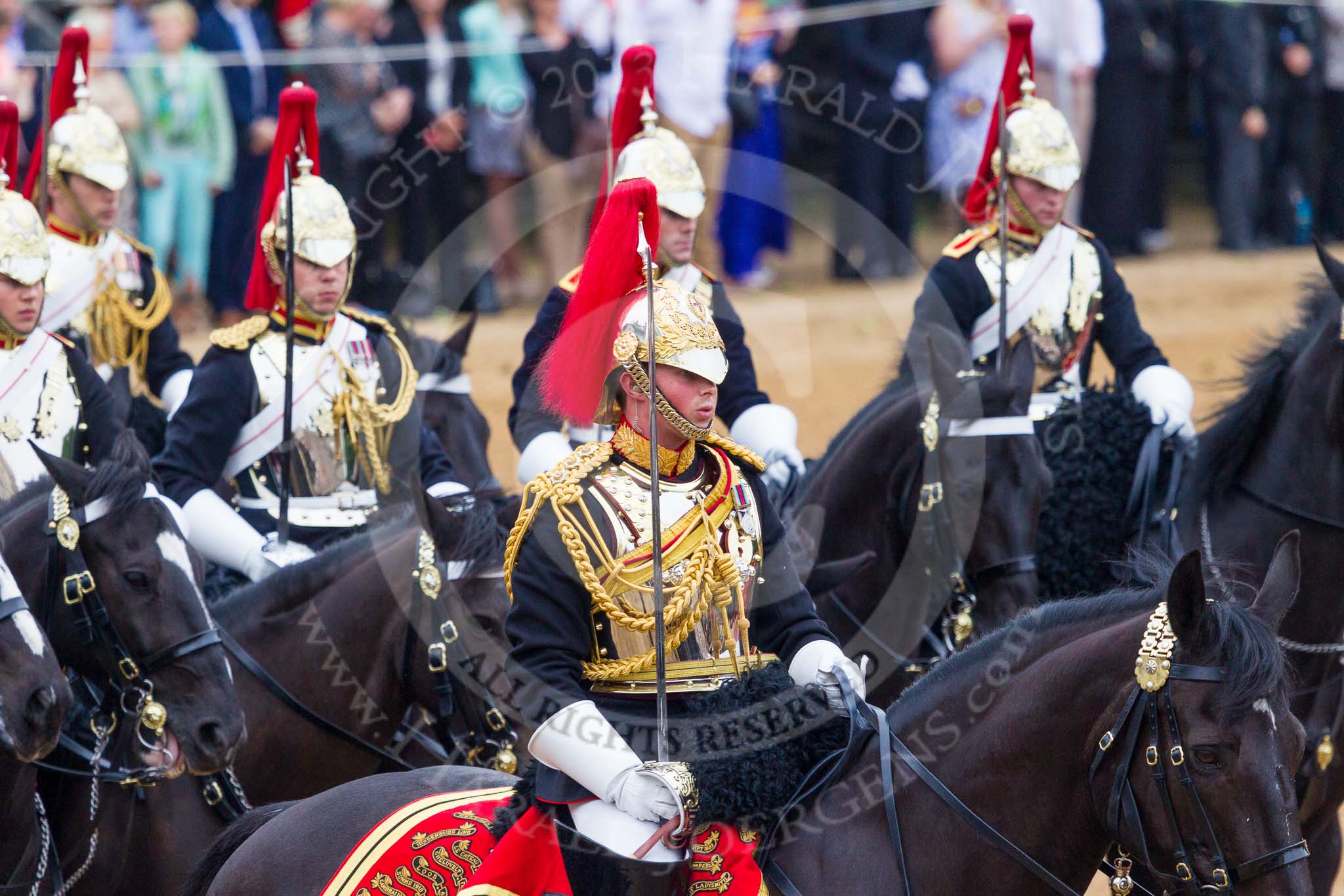 Trooping the Colour 2015. Image #567, 13 June 2015 11:54 Horse Guards Parade, London, UK