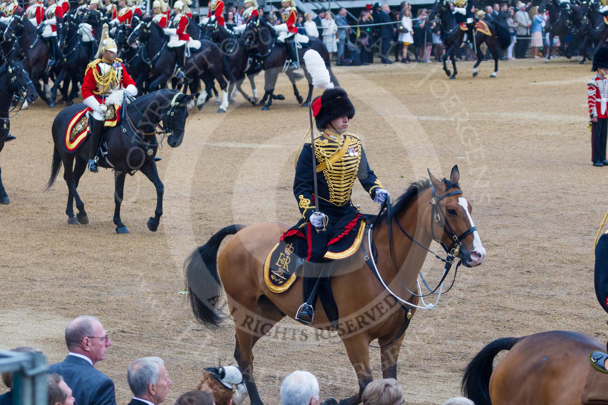 Trooping the Colour 2015. Image #591, 13 June 2015 11:57 Horse Guards Parade, London, UK