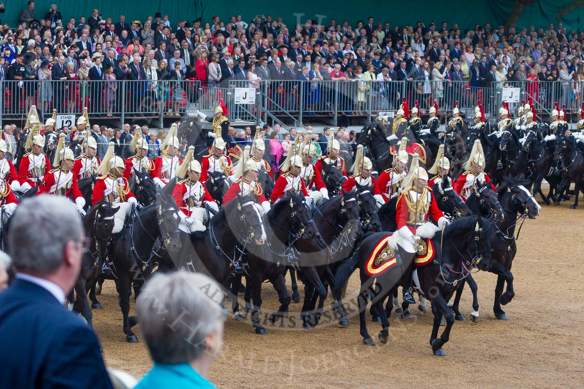 Trooping the Colour 2015. Image #593, 13 June 2015 11:57 Horse Guards Parade, London, UK