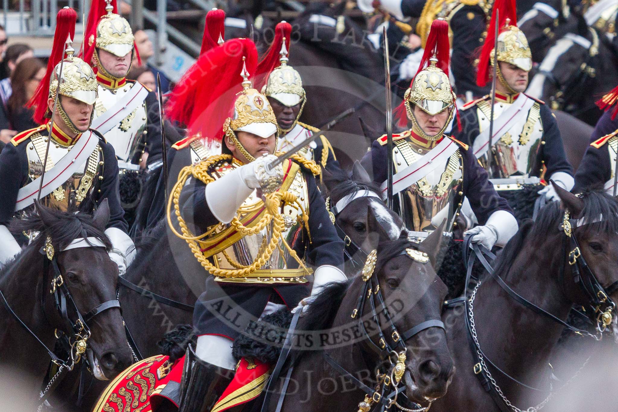 Trooping the Colour 2015. Image #600, 13 June 2015 11:58 Horse Guards Parade, London, UK