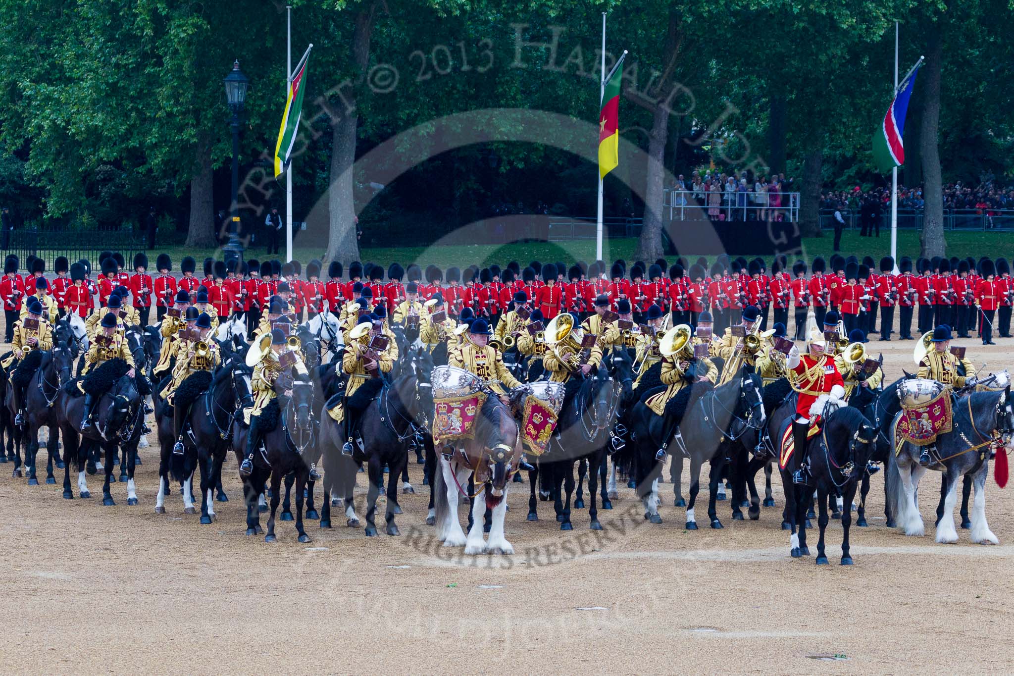 Trooping the Colour 2015. Image #613, 13 June 2015 11:58 Horse Guards Parade, London, UK