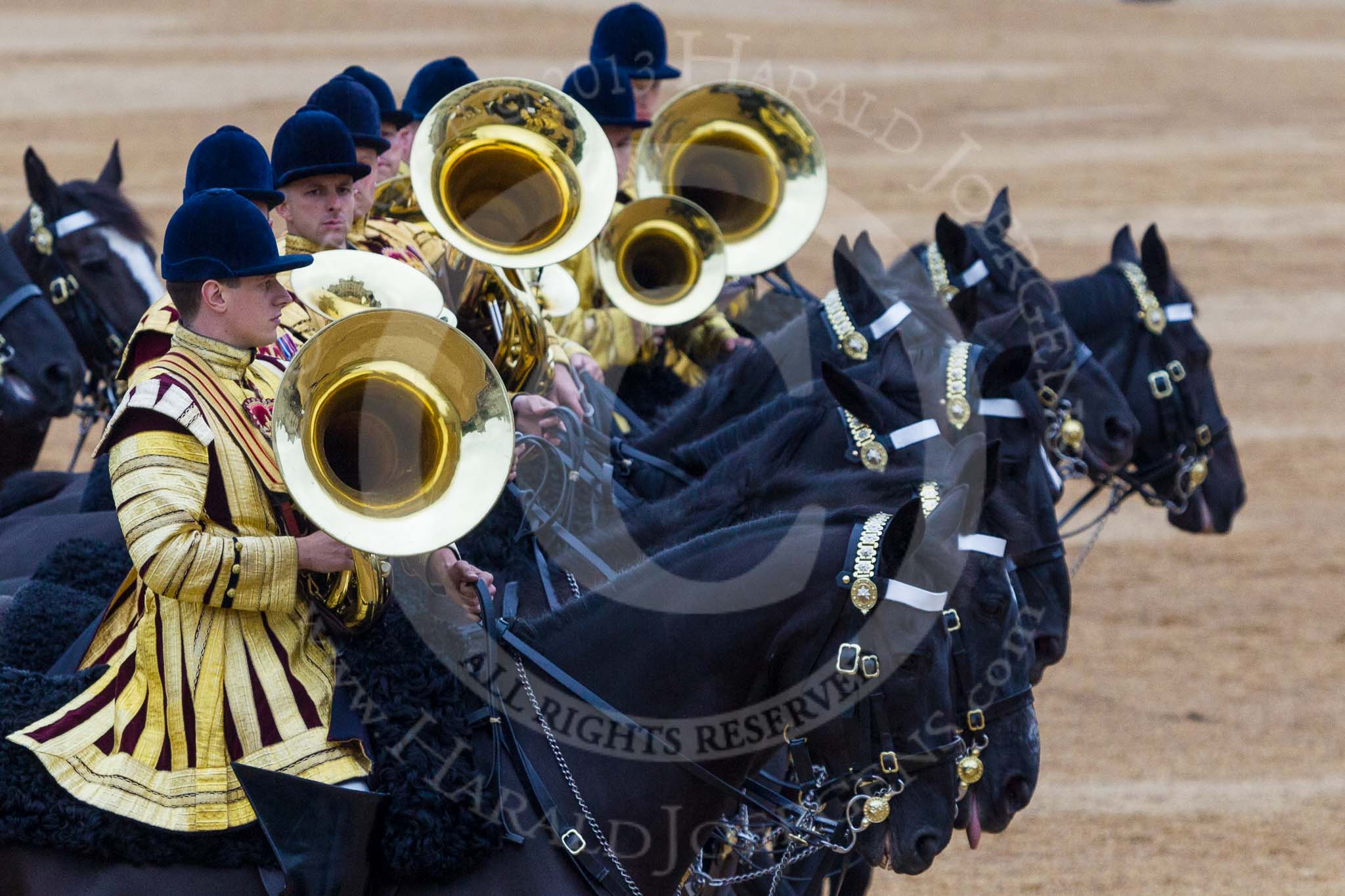 Trooping the Colour 2015. Image #620, 13 June 2015 11:59 Horse Guards Parade, London, UK