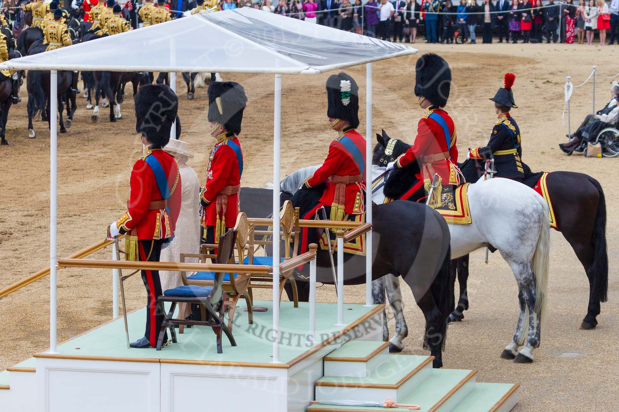 Trooping the Colour 2015. Image #626, 13 June 2015 12:00 Horse Guards Parade, London, UK