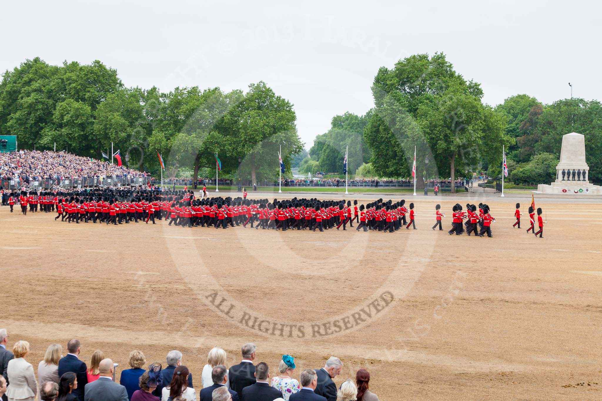 Trooping the Colour 2015. Image #677, 13 June 2015 12:10 Horse Guards Parade, London, UK
