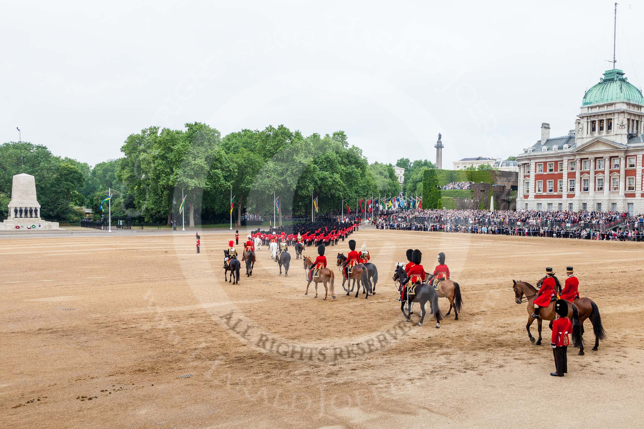 Trooping the Colour 2015. Image #682, 13 June 2015 12:11 Horse Guards Parade, London, UK