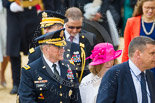 Trooping the Colour 2015: US Army general Martin Dempsey, Chairman of the Joint Chiefs of Staff. Image #693, 13 June 2015 12:16 Horse Guards Parade, London, UK