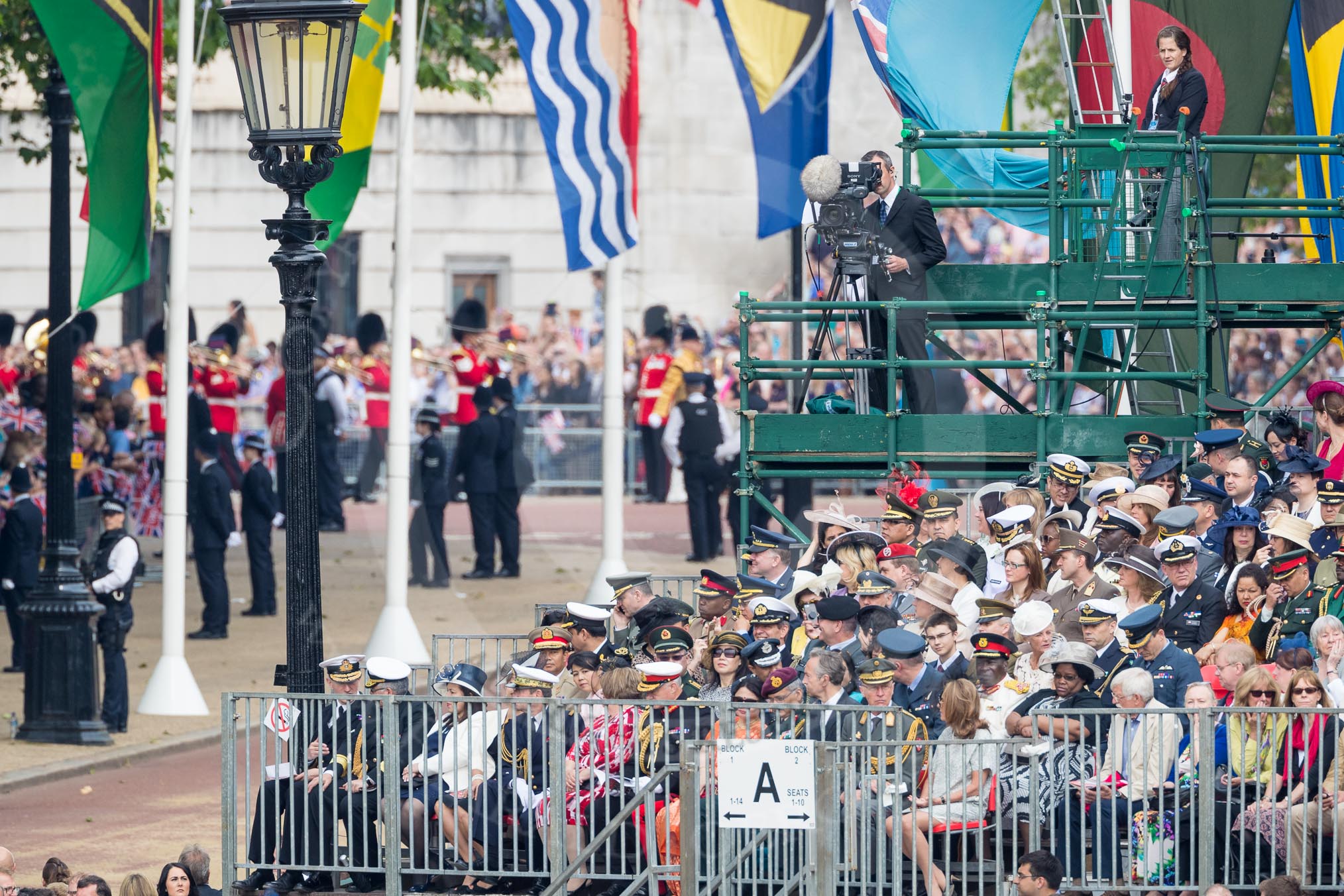 Trooping the Colour 2016.
Horse Guards Parade, Westminster,
London SW1A,
London,
United Kingdom,
on 11 June 2016 at 10:24, image #118
