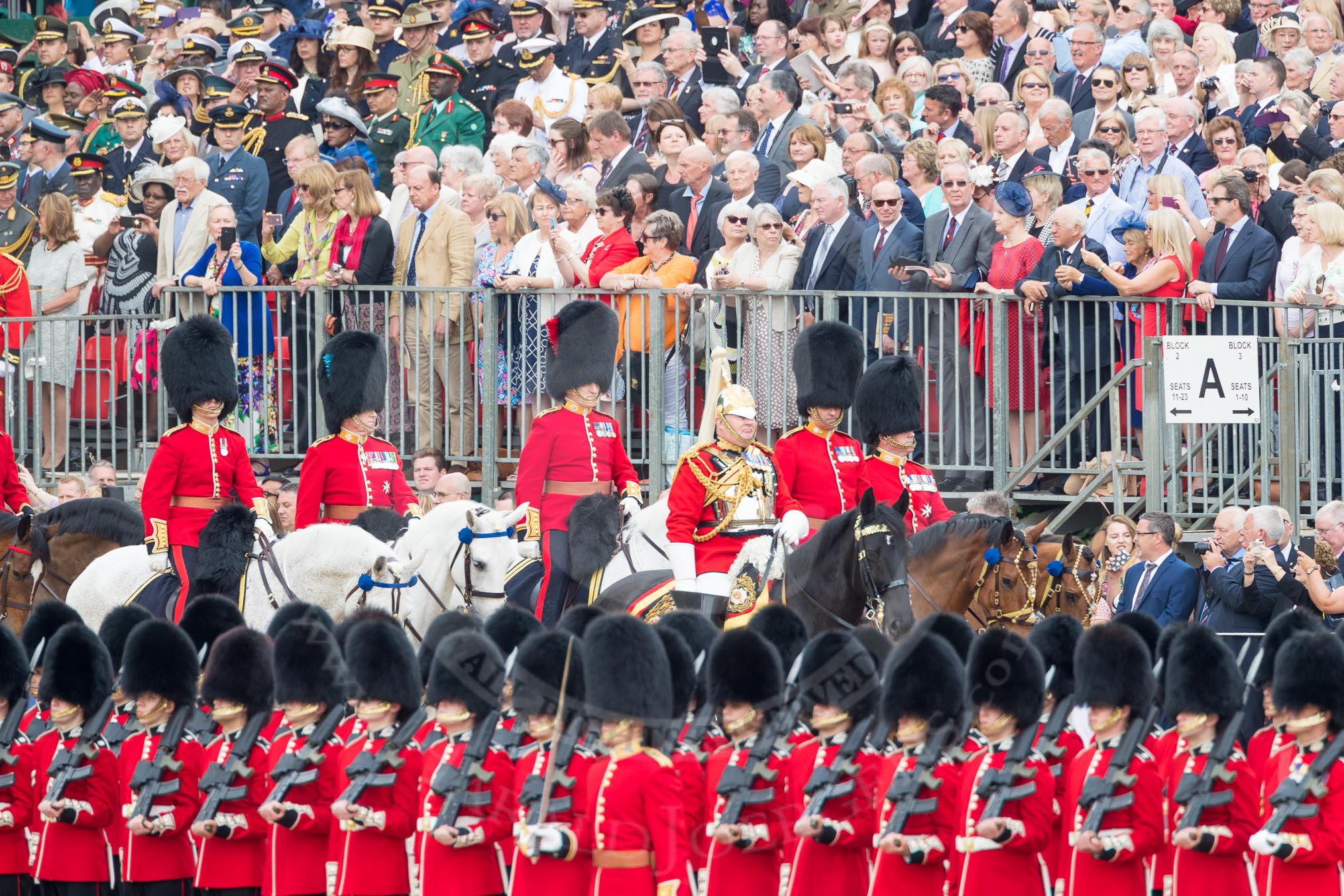Trooping the Colour 2016.
Horse Guards Parade, Westminster,
London SW1A,
London,
United Kingdom,
on 11 June 2016 at 11:00, image #329