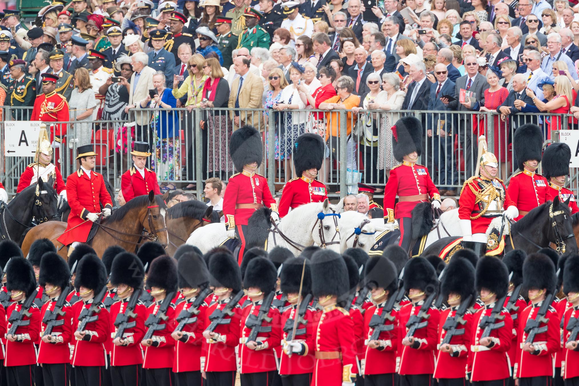 Trooping the Colour 2016.
Horse Guards Parade, Westminster,
London SW1A,
London,
United Kingdom,
on 11 June 2016 at 11:00, image #331