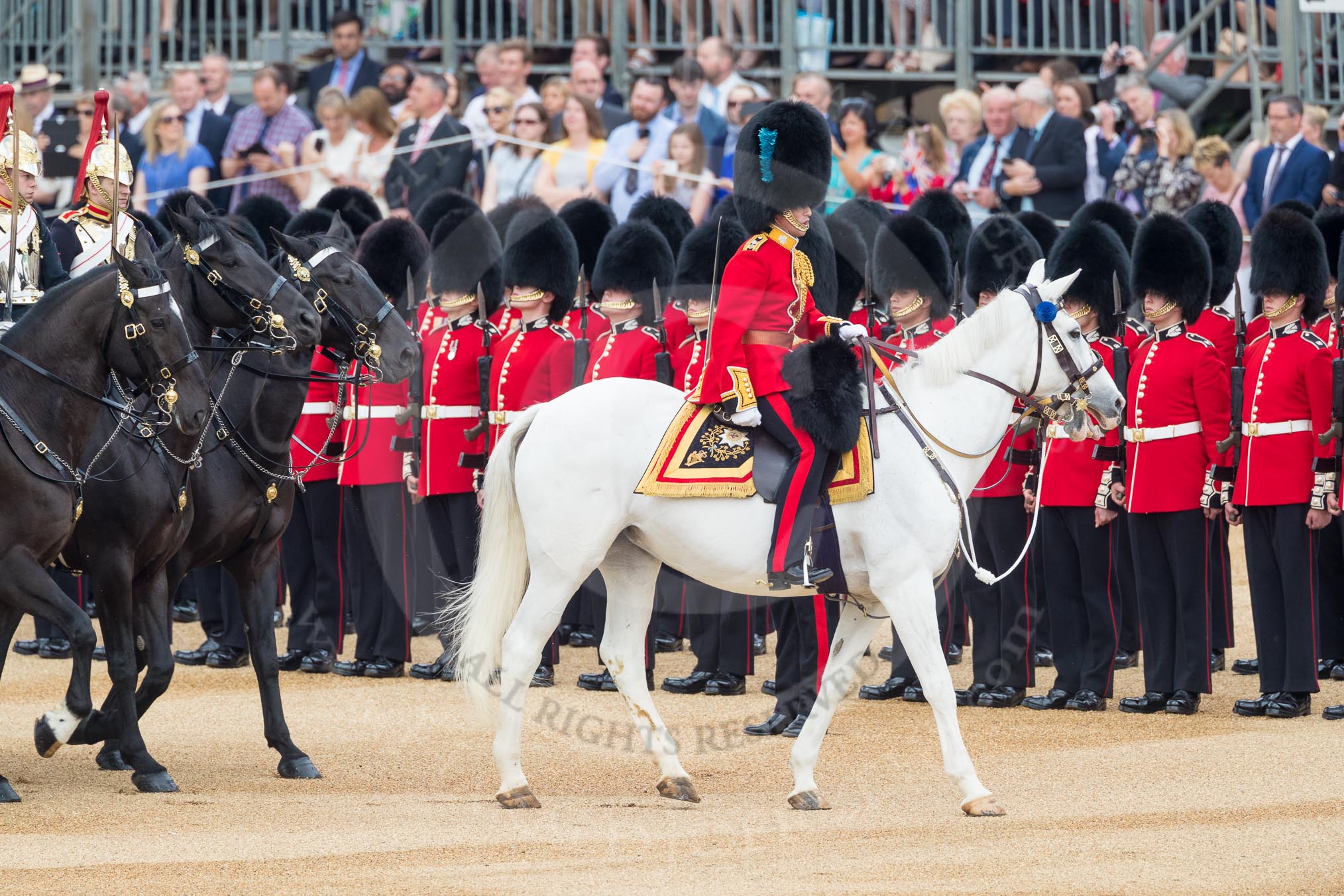 Trooping the Colour 2016.
Horse Guards Parade, Westminster,
London SW1A,
London,
United Kingdom,
on 11 June 2016 at 11:03, image #383