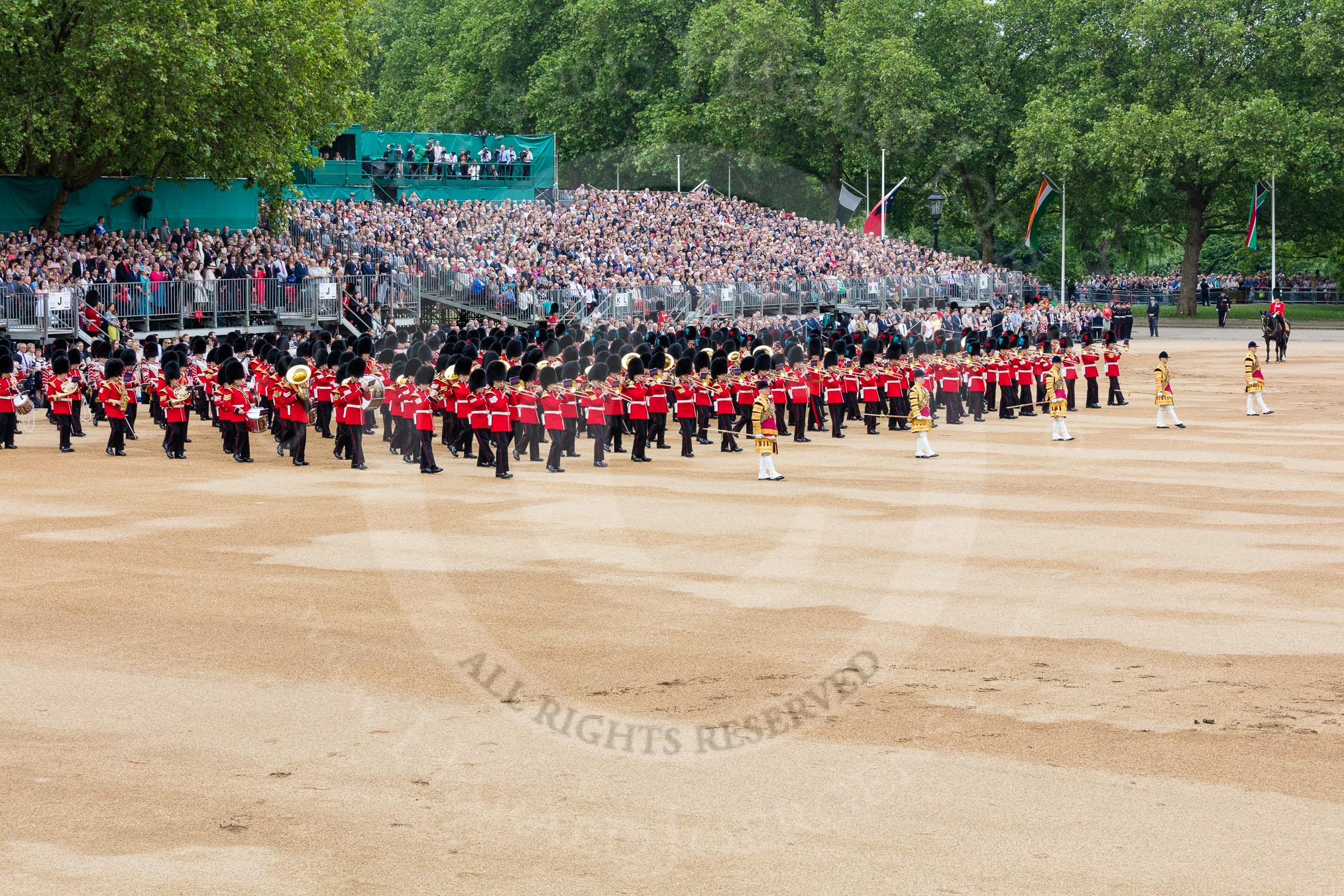 Trooping the Colour 2016.
Horse Guards Parade, Westminster,
London SW1A,
London,
United Kingdom,
on 11 June 2016 at 11:09, image #433