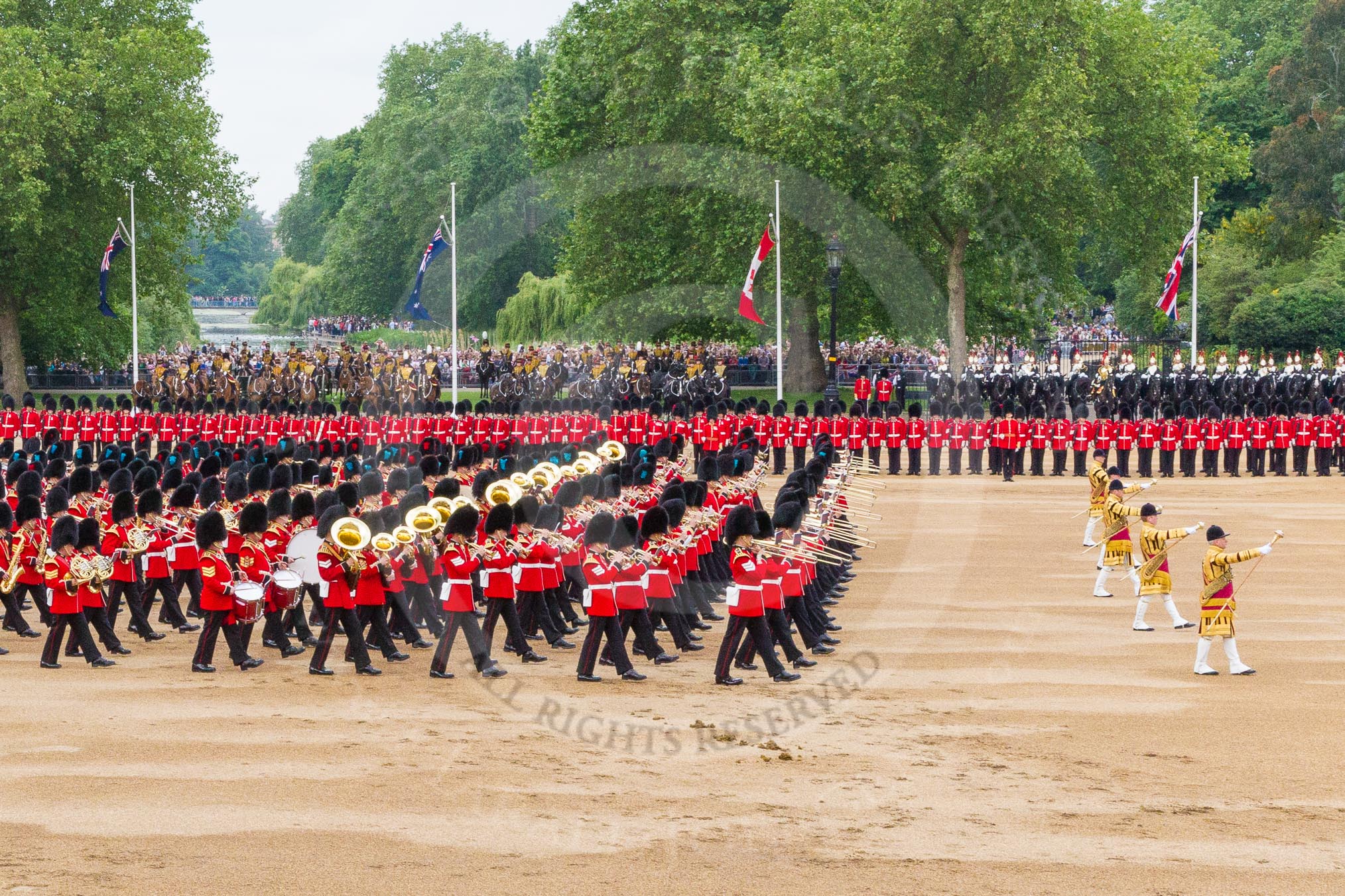 Trooping the Colour 2016.
Horse Guards Parade, Westminster,
London SW1A,
London,
United Kingdom,
on 11 June 2016 at 11:09, image #438