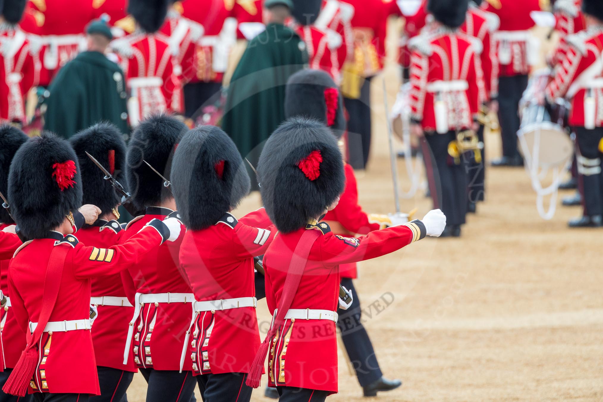 Trooping the Colour 2016.
Horse Guards Parade, Westminster,
London SW1A,
London,
United Kingdom,
on 11 June 2016 at 11:19, image #500