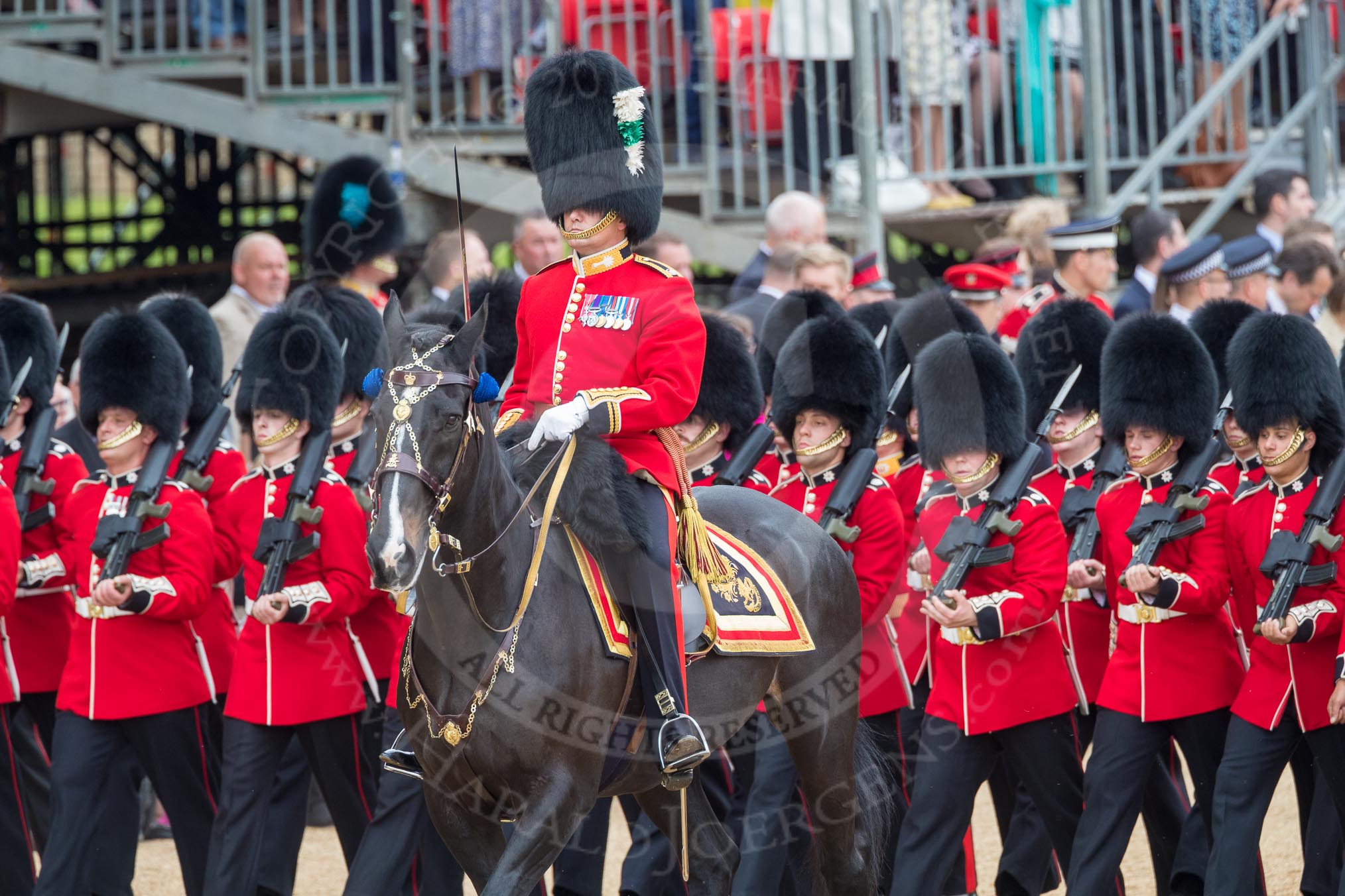 Trooping the Colour 2016.
Horse Guards Parade, Westminster,
London SW1A,
London,
United Kingdom,
on 11 June 2016 at 11:45, image #695
