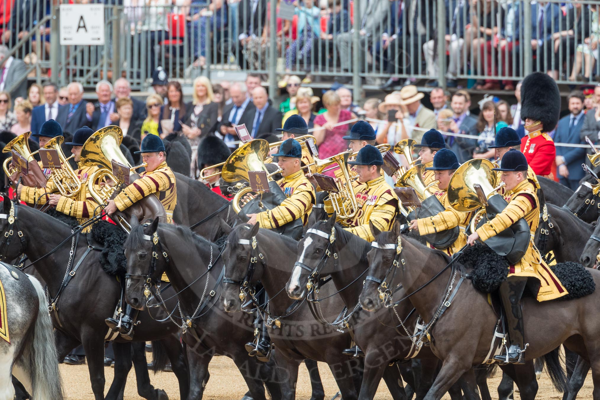 Trooping the Colour 2016.
Horse Guards Parade, Westminster,
London SW1A,
London,
United Kingdom,
on 11 June 2016 at 11:54, image #736