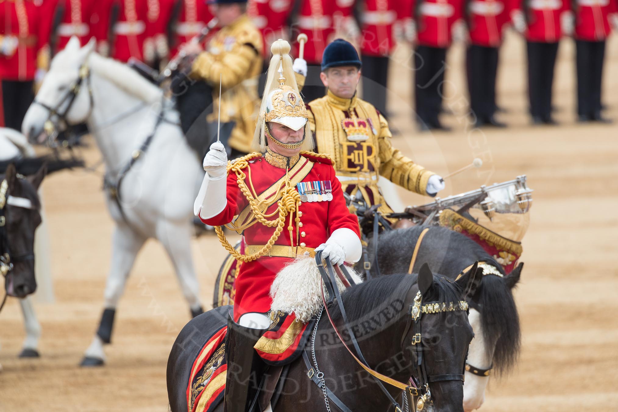 Trooping the Colour 2016.
Horse Guards Parade, Westminster,
London SW1A,
London,
United Kingdom,
on 11 June 2016 at 11:55, image #747