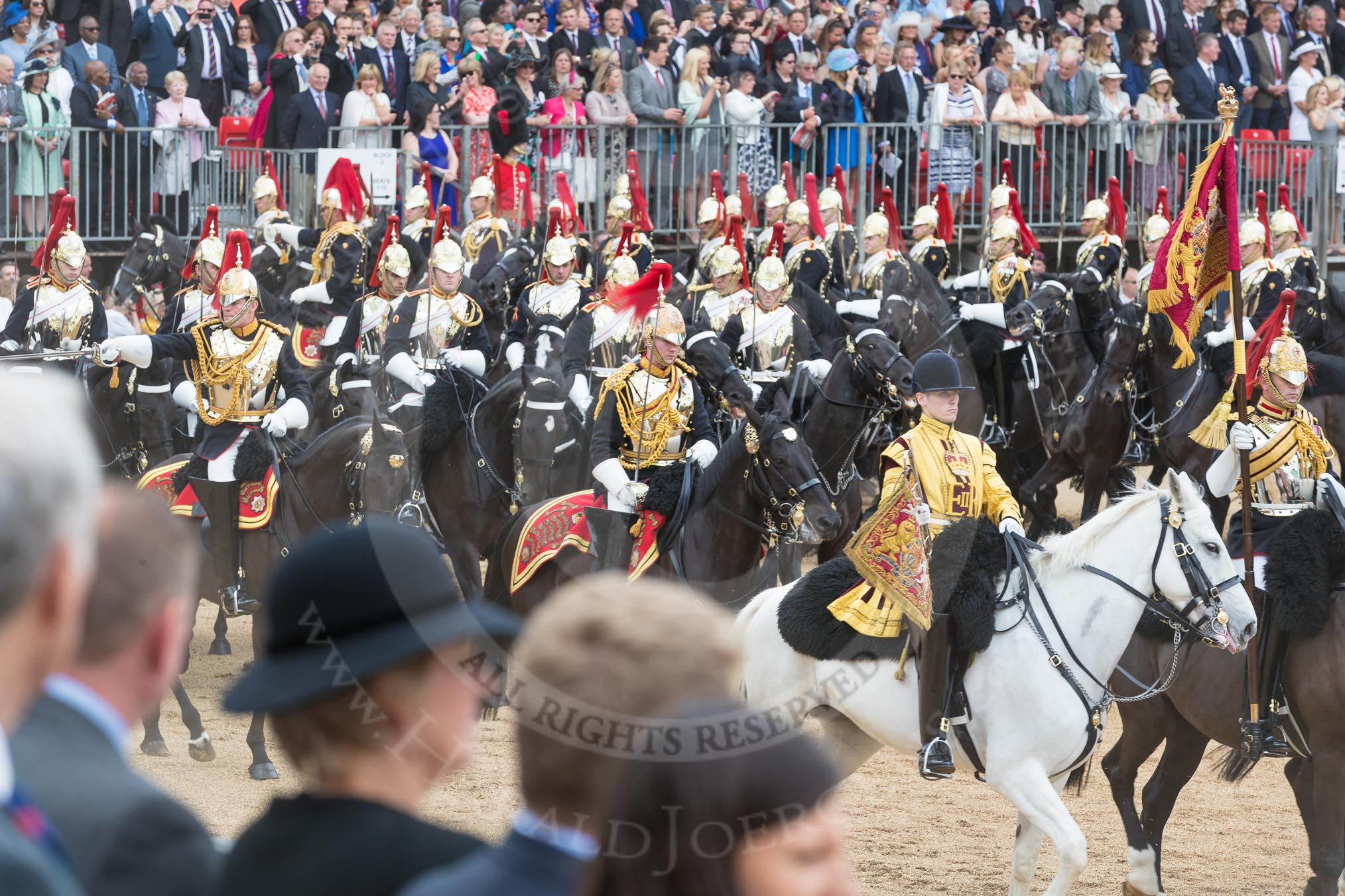 Trooping the Colour 2016.
Horse Guards Parade, Westminster,
London SW1A,
London,
United Kingdom,
on 11 June 2016 at 12:01, image #810