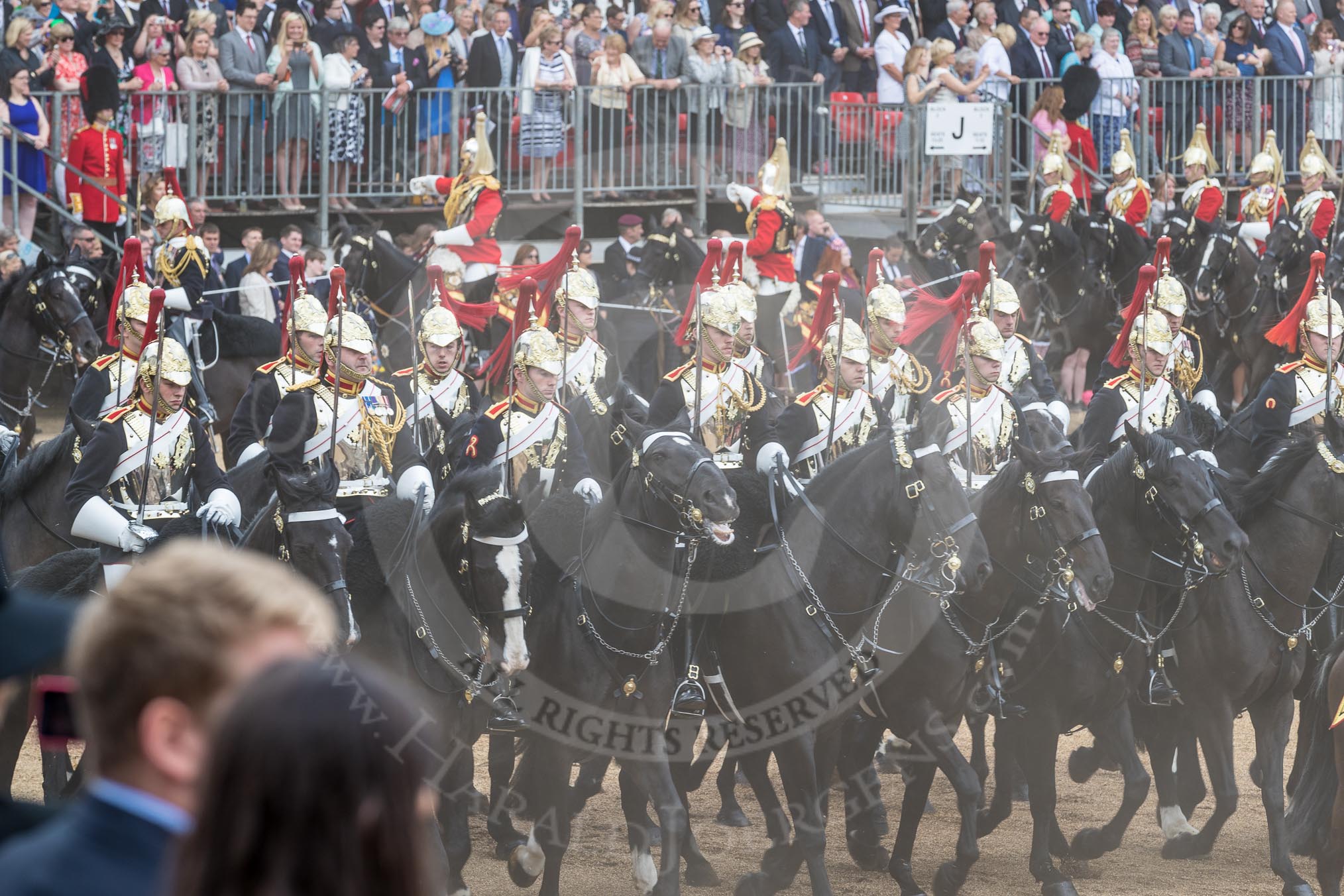 Trooping the Colour 2016.
Horse Guards Parade, Westminster,
London SW1A,
London,
United Kingdom,
on 11 June 2016 at 12:01, image #813