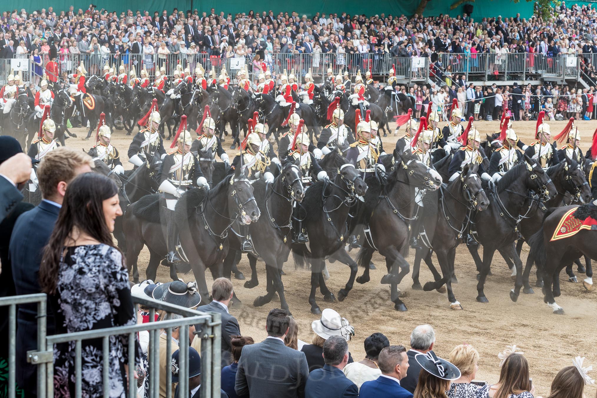 Trooping the Colour 2016.
Horse Guards Parade, Westminster,
London SW1A,
London,
United Kingdom,
on 11 June 2016 at 12:01, image #819
