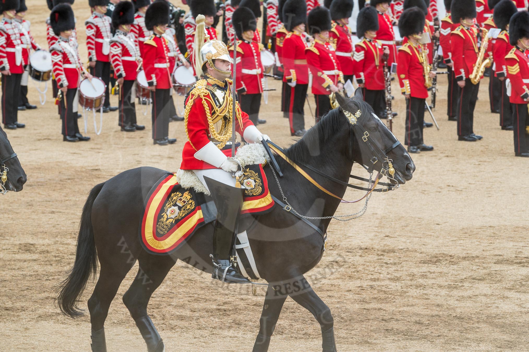 Trooping the Colour 2016.
Horse Guards Parade, Westminster,
London SW1A,
London,
United Kingdom,
on 11 June 2016 at 12:01, image #822