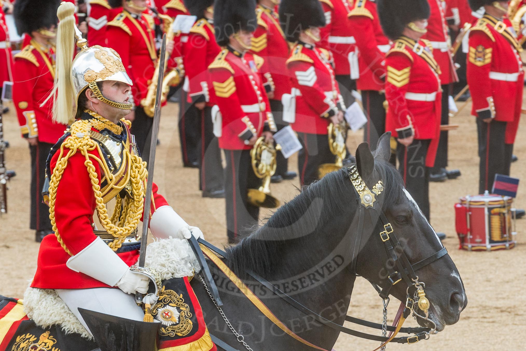 Trooping the Colour 2016.
Horse Guards Parade, Westminster,
London SW1A,
London,
United Kingdom,
on 11 June 2016 at 12:01, image #823