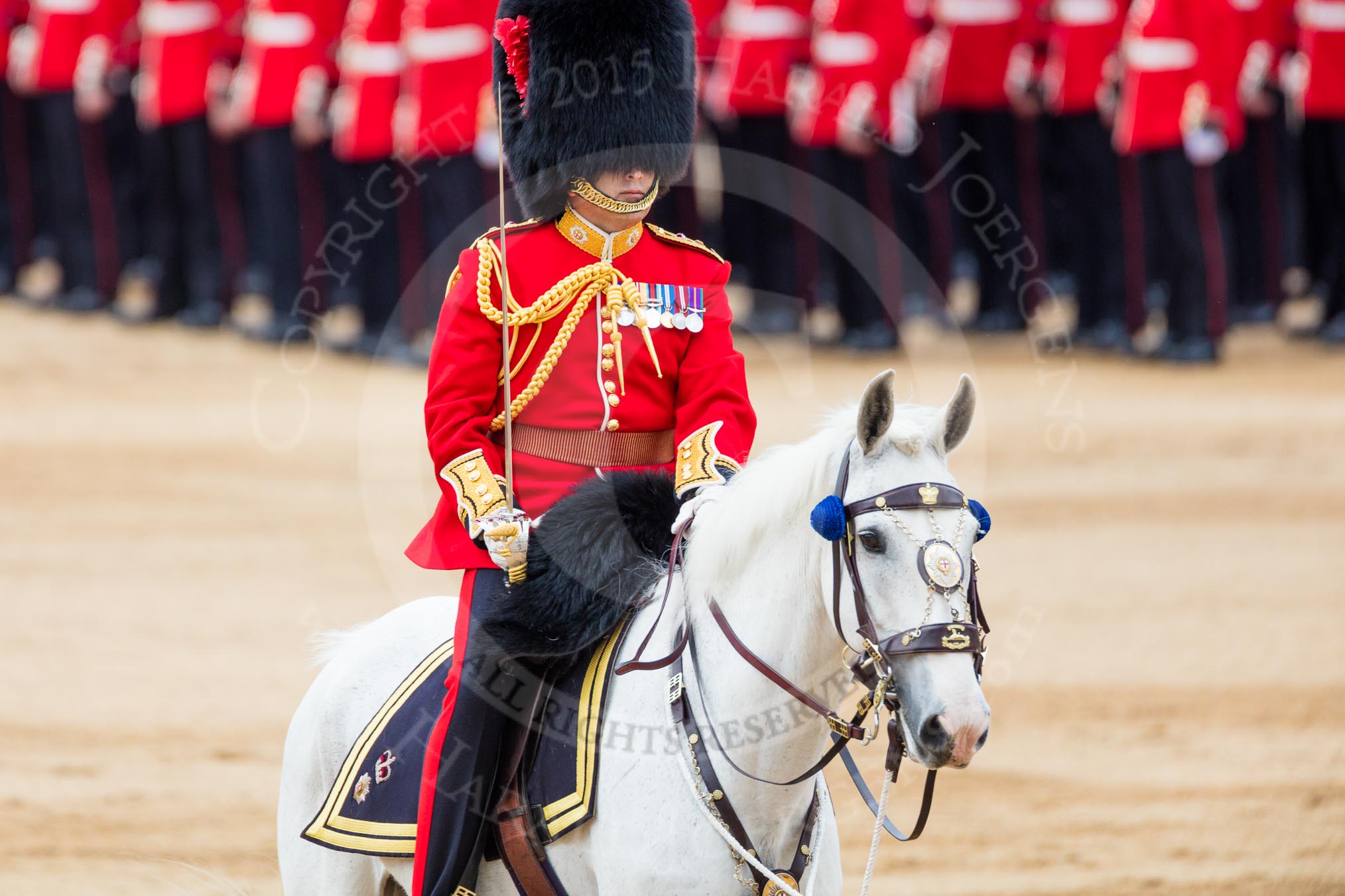 Trooping the Colour 2016.
Horse Guards Parade, Westminster,
London SW1A,
London,
United Kingdom,
on 11 June 2016 at 12:10, image #855