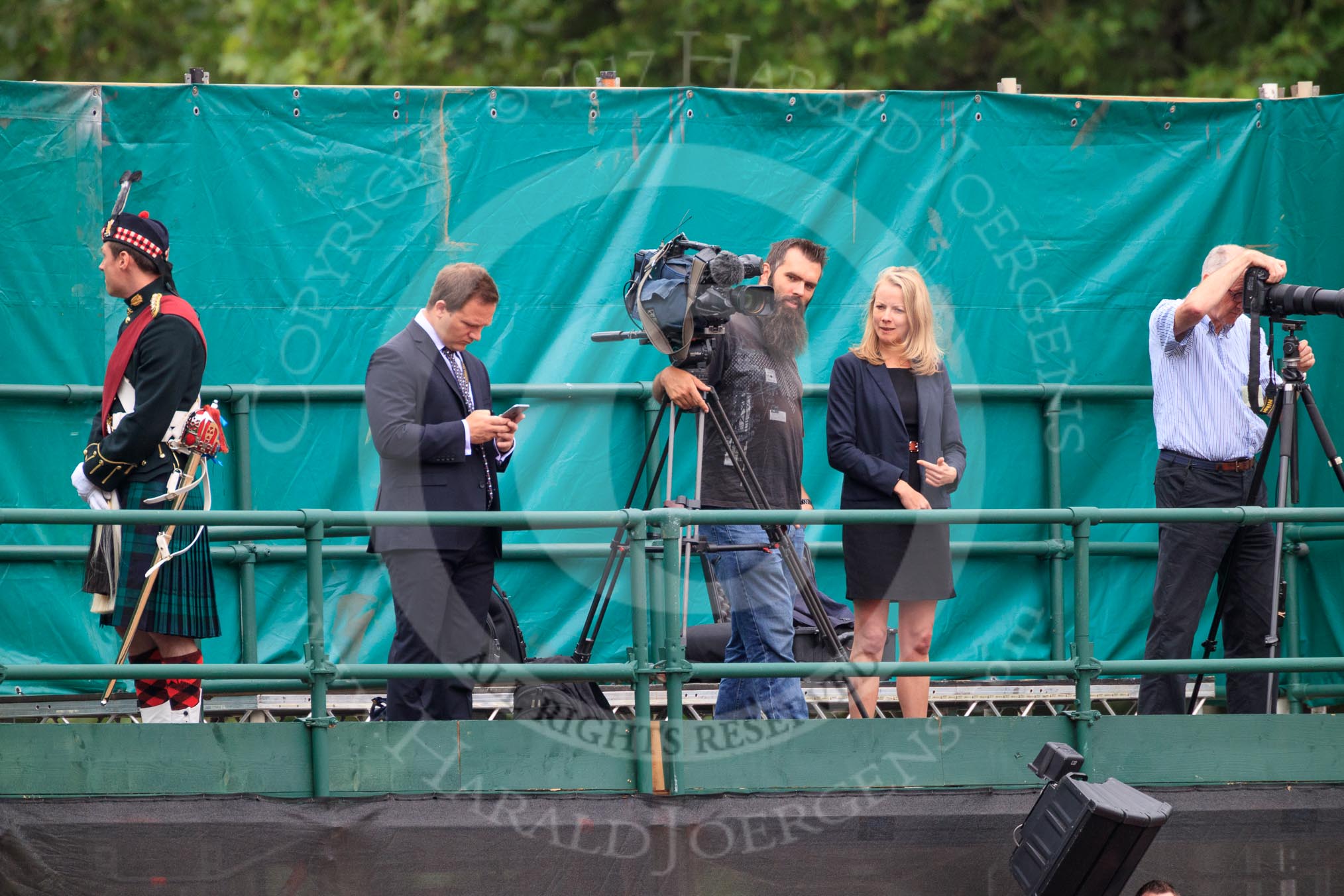 during The Colonel's Review {iptcyear4} (final rehearsal for Trooping the Colour, The Queen's Birthday Parade)  at Horse Guards Parade, Westminster, London, 2 June 2018, 10:18.