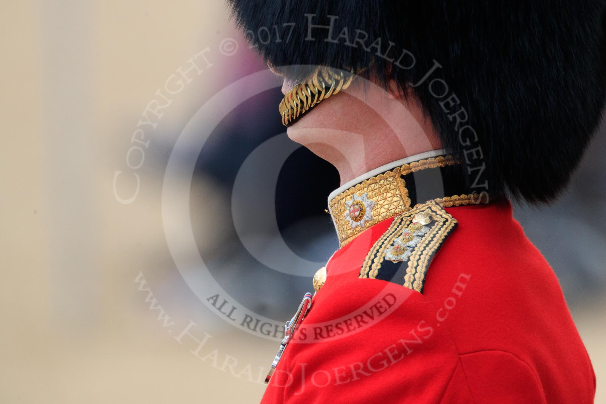 during The Colonel's Review {iptcyear4} (final rehearsal for Trooping the Colour, The Queen's Birthday Parade)  at Horse Guards Parade, Westminster, London, 2 June 2018, 10:26.