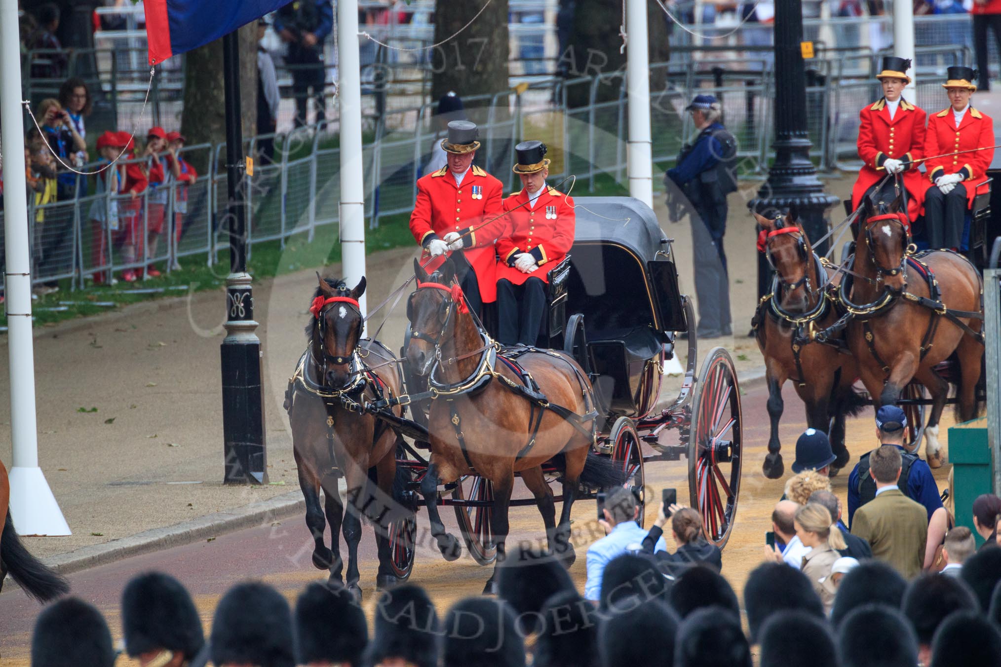 during The Colonel's Review {iptcyear4} (final rehearsal for Trooping the Colour, The Queen's Birthday Parade)  at Horse Guards Parade, Westminster, London, 2 June 2018, 10:49.