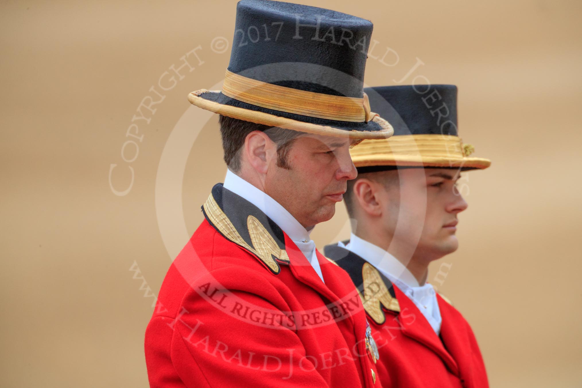 during The Colonel's Review {iptcyear4} (final rehearsal for Trooping the Colour, The Queen's Birthday Parade)  at Horse Guards Parade, Westminster, London, 2 June 2018, 10:51.