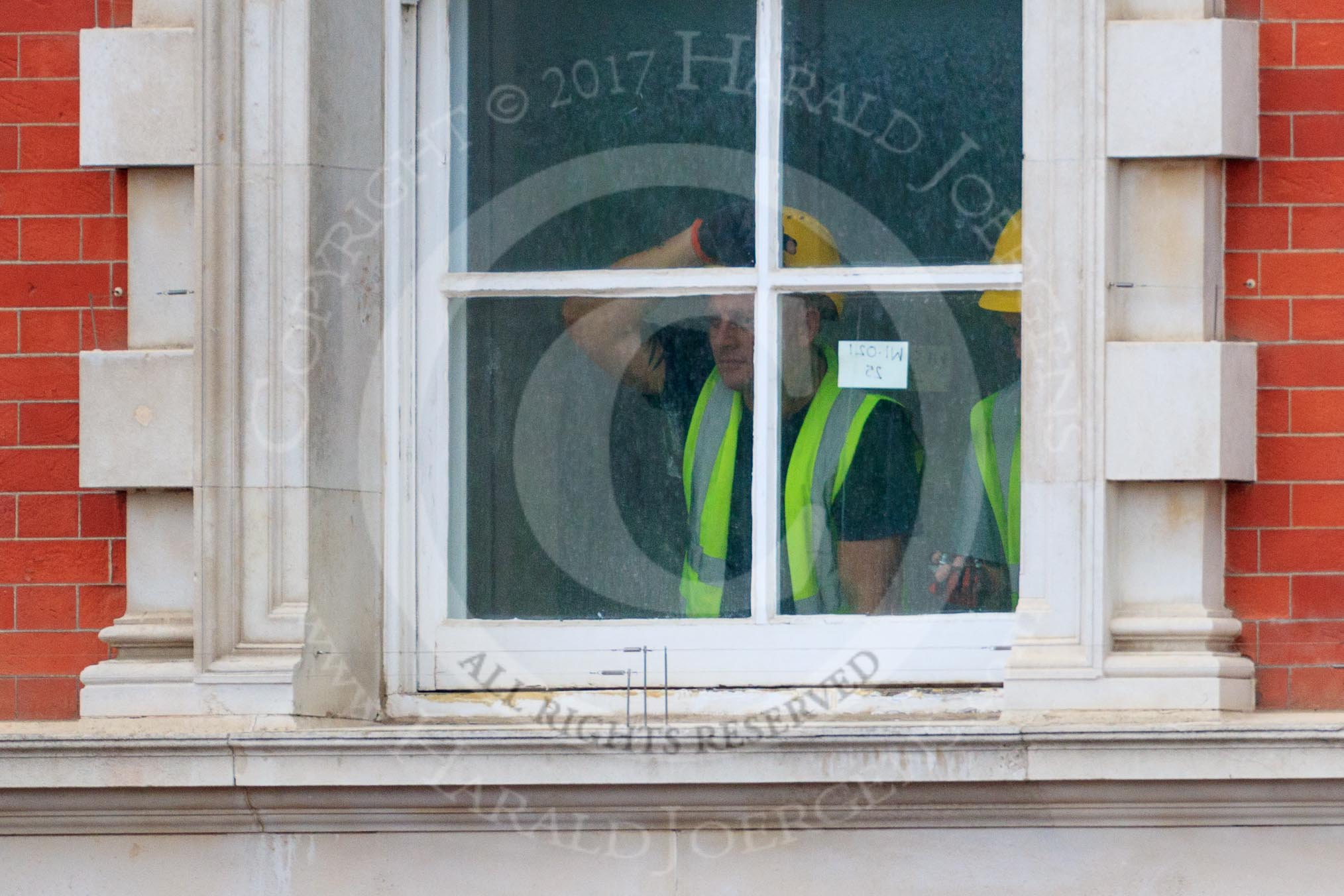 during The Colonel's Review {iptcyear4} (final rehearsal for Trooping the Colour, The Queen's Birthday Parade)  at Horse Guards Parade, Westminster, London, 2 June 2018, 11:13.