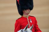 during The Colonel's Review {iptcyear4} (final rehearsal for Trooping the Colour, The Queen's Birthday Parade)  at Horse Guards Parade, Westminster, London, 2 June 2018, 10:06.