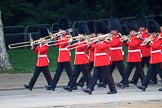during The Colonel's Review {iptcyear4} (final rehearsal for Trooping the Colour, The Queen's Birthday Parade)  at Horse Guards Parade, Westminster, London, 2 June 2018, 10:28.