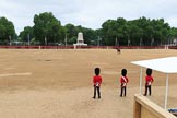 during The Colonel's Review {iptcyear4} (final rehearsal for Trooping the Colour, The Queen's Birthday Parade)  at Horse Guards Parade, Westminster, London, 2 June 2018, 10:38.