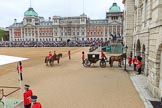 during The Colonel's Review {iptcyear4} (final rehearsal for Trooping the Colour, The Queen's Birthday Parade)  at Horse Guards Parade, Westminster, London, 2 June 2018, 10:51.