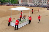during The Colonel's Review {iptcyear4} (final rehearsal for Trooping the Colour, The Queen's Birthday Parade)  at Horse Guards Parade, Westminster, London, 2 June 2018, 10:51.